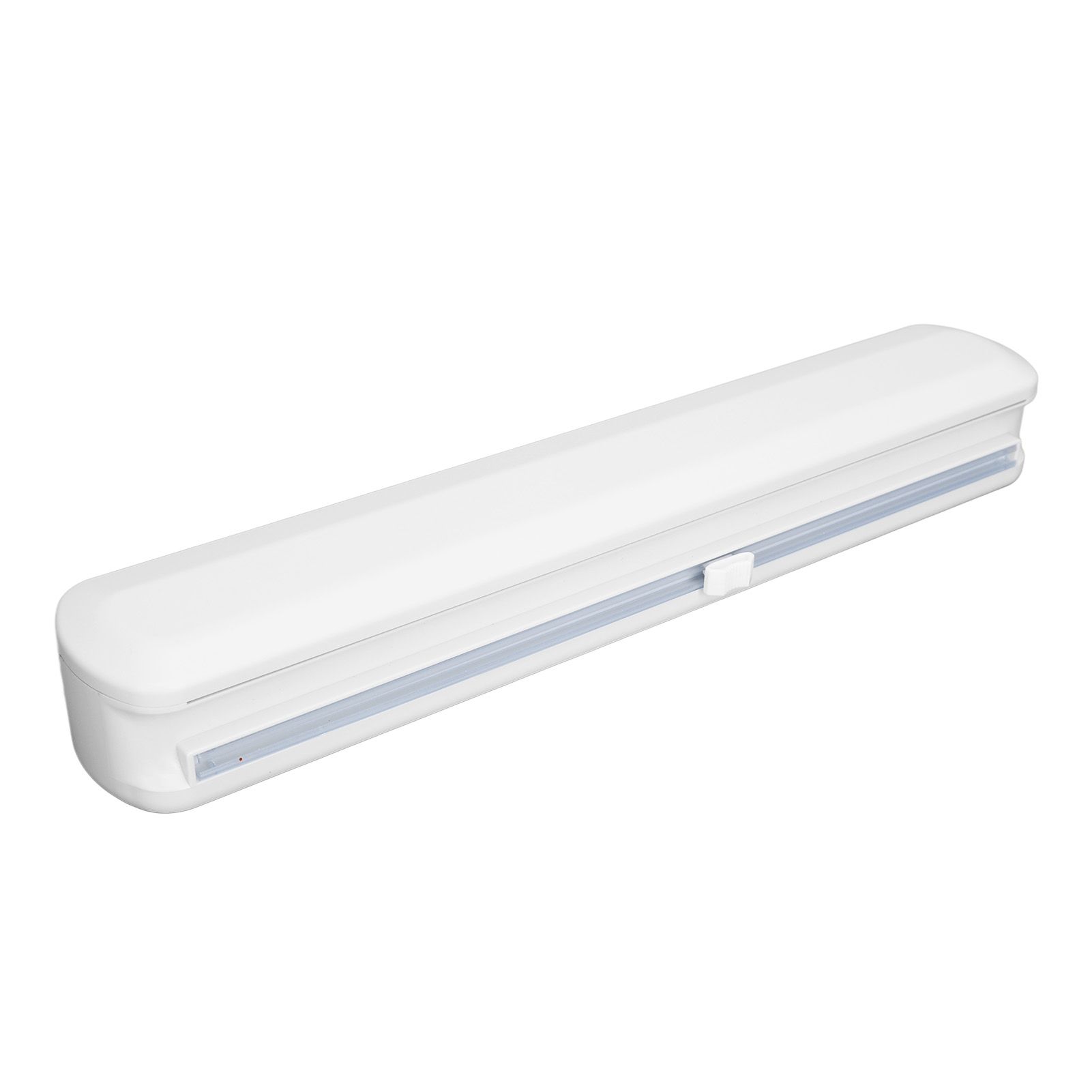 Plastic Wrap Dispenser with Slide Cutter Smooth Cutting Adjustable Reusable Cling Film Dispenser for Tin Foil S 37x6.5cm - Image 5