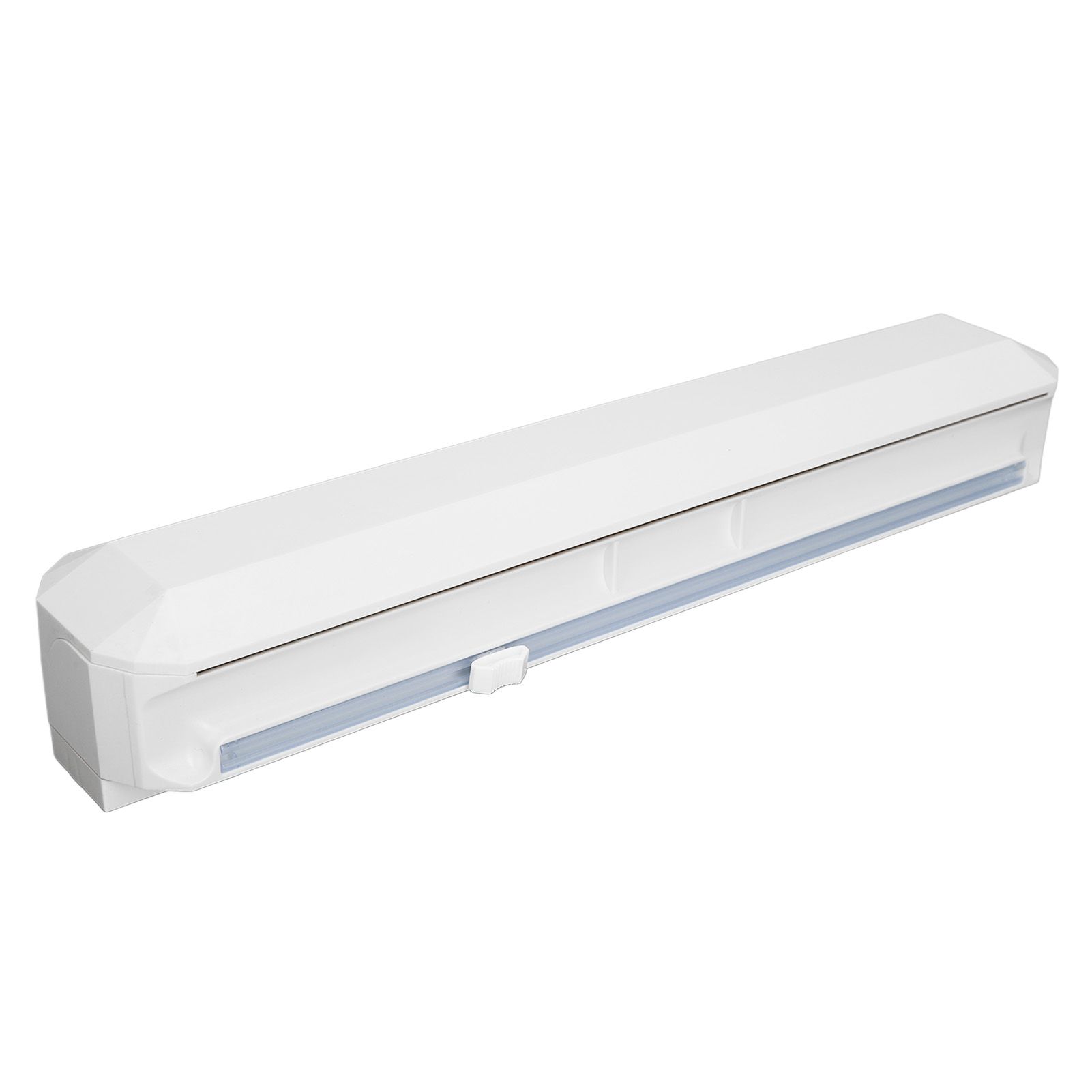 Plastic Wrap Dispenser with Slide Cutter Smooth Cutting Adjustable Reusable Cling Film Dispenser for Tin Foil M 38.5x7.5cm - Image 3