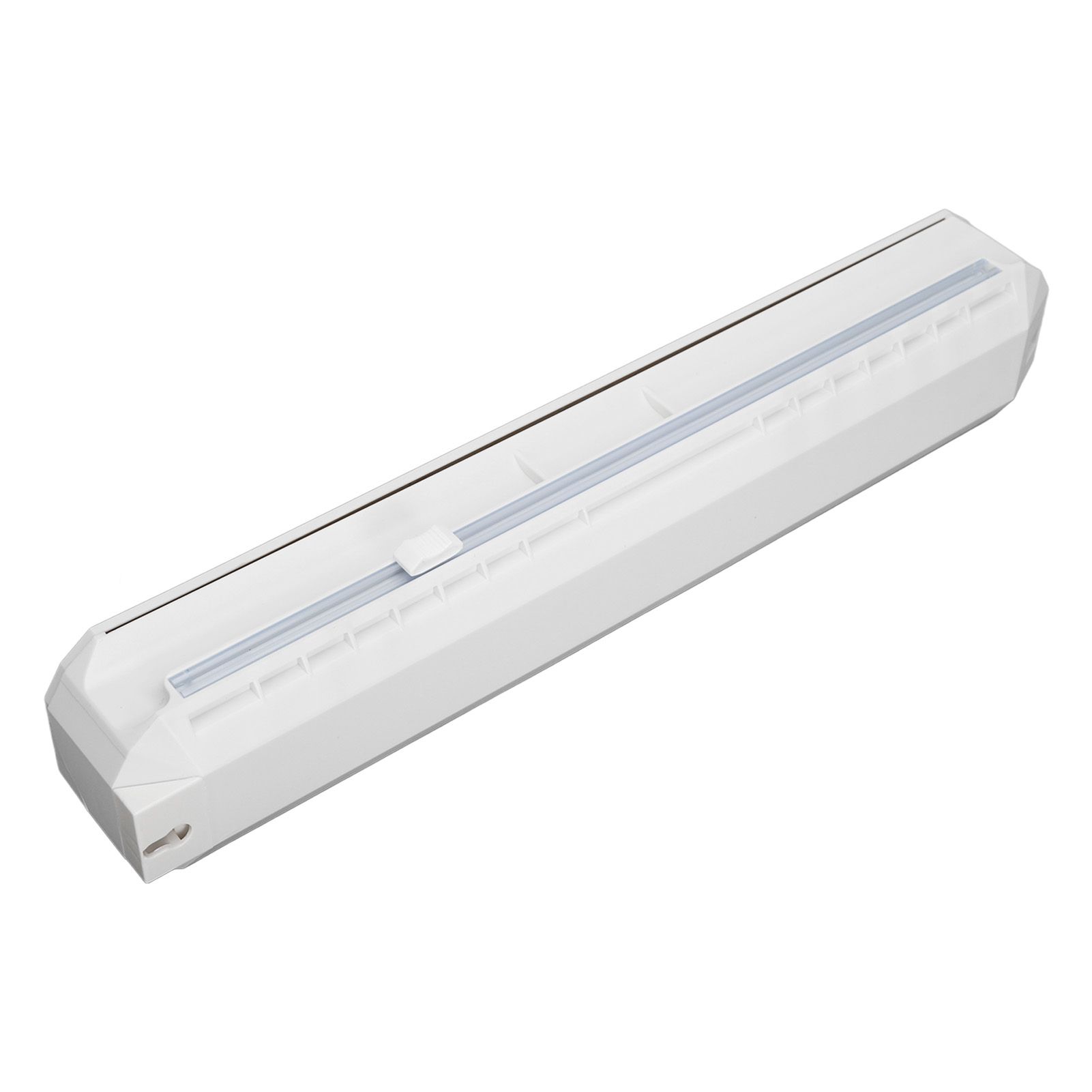 Plastic Wrap Dispenser with Slide Cutter Smooth Cutting Adjustable Reusable Cling Film Dispenser for Tin Foil M 38.5x7.5cm - Image 4