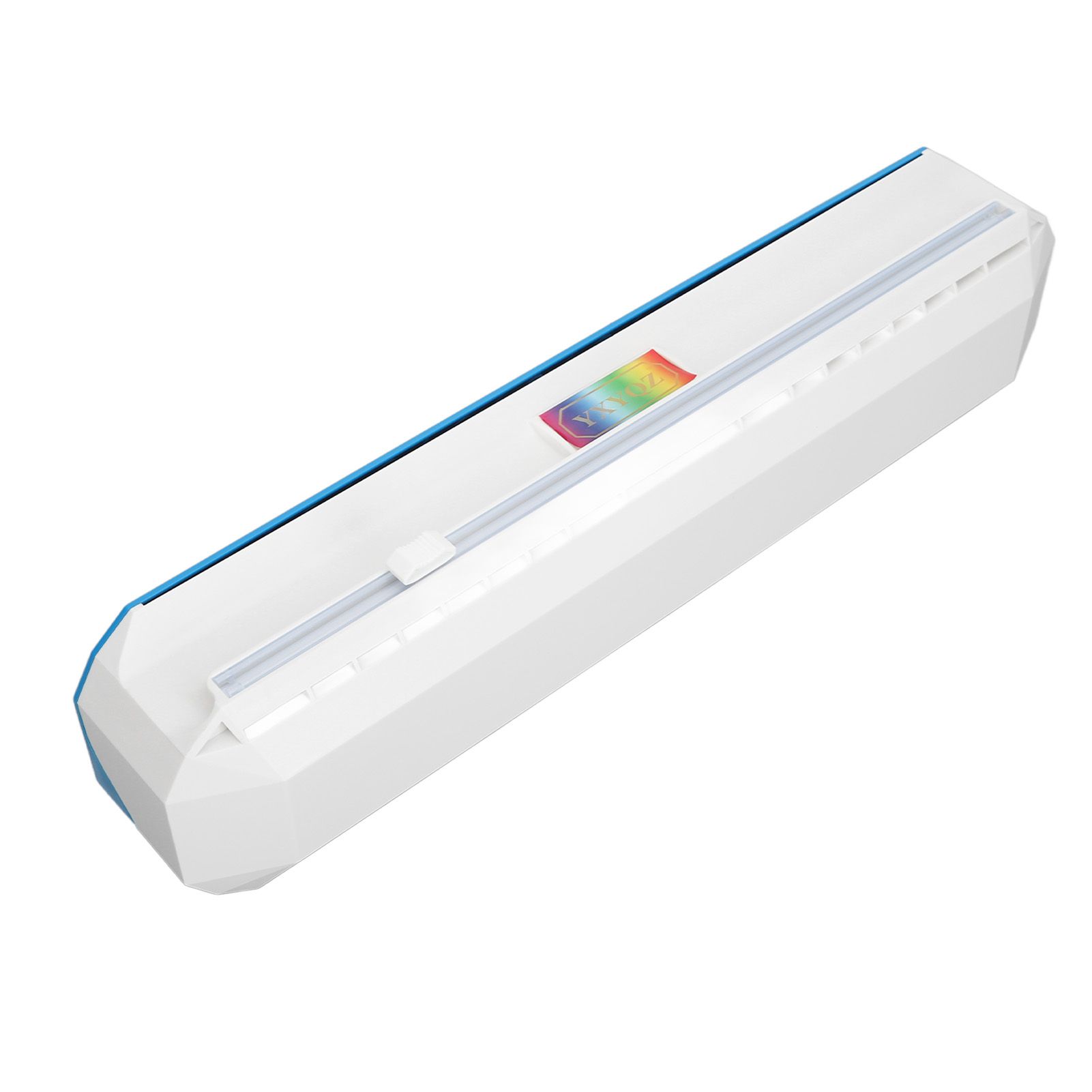 Plastic Wrap Dispenser with Slide Cutter Smooth Cutting Adjustable Reusable Cling Film Dispenser for Tin Foil L 38x9.8cm - Image 7