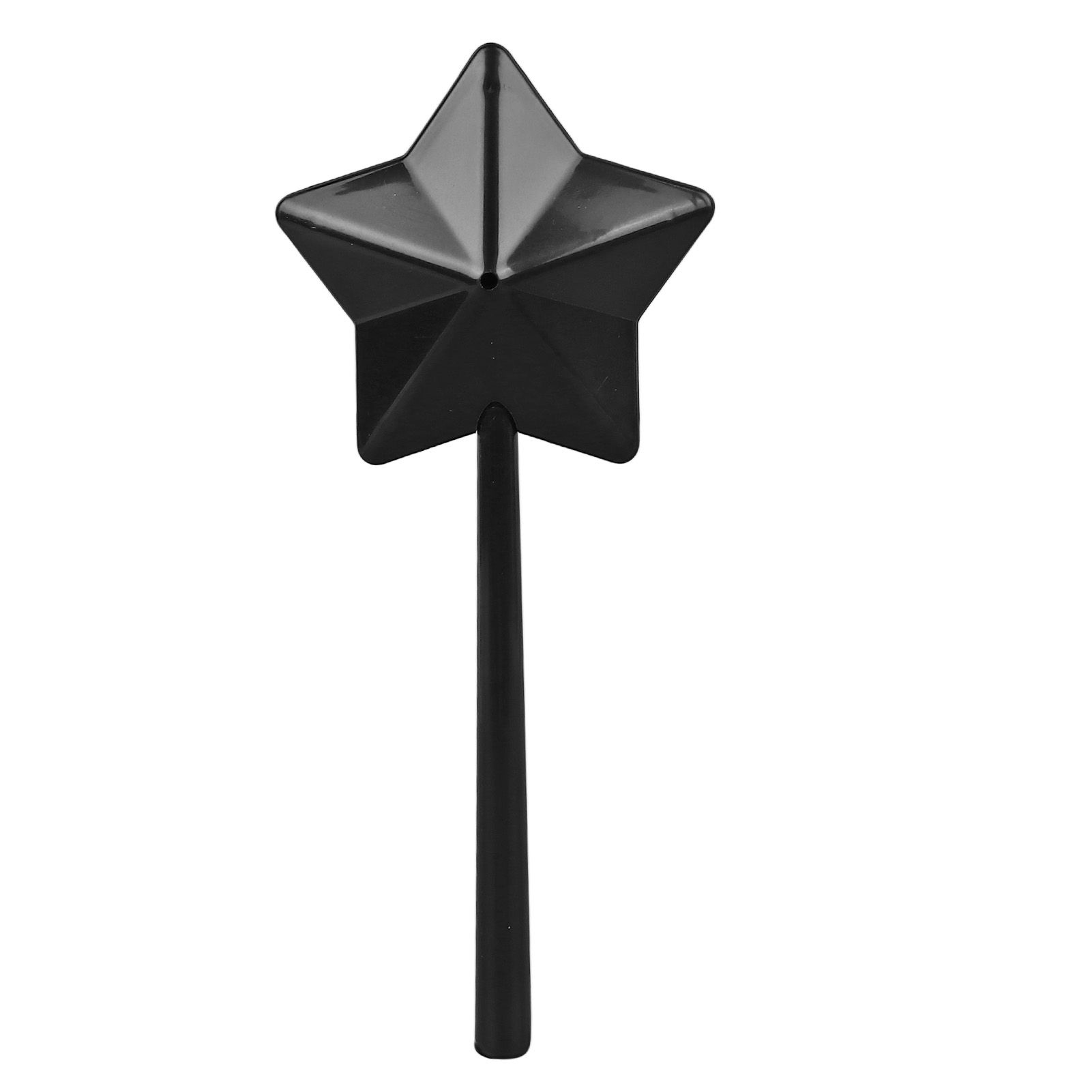 Salt and Pepper Shaker Wand Plastic Cute Practical Pentagram Shape Salt Dispenser Black - Image 4