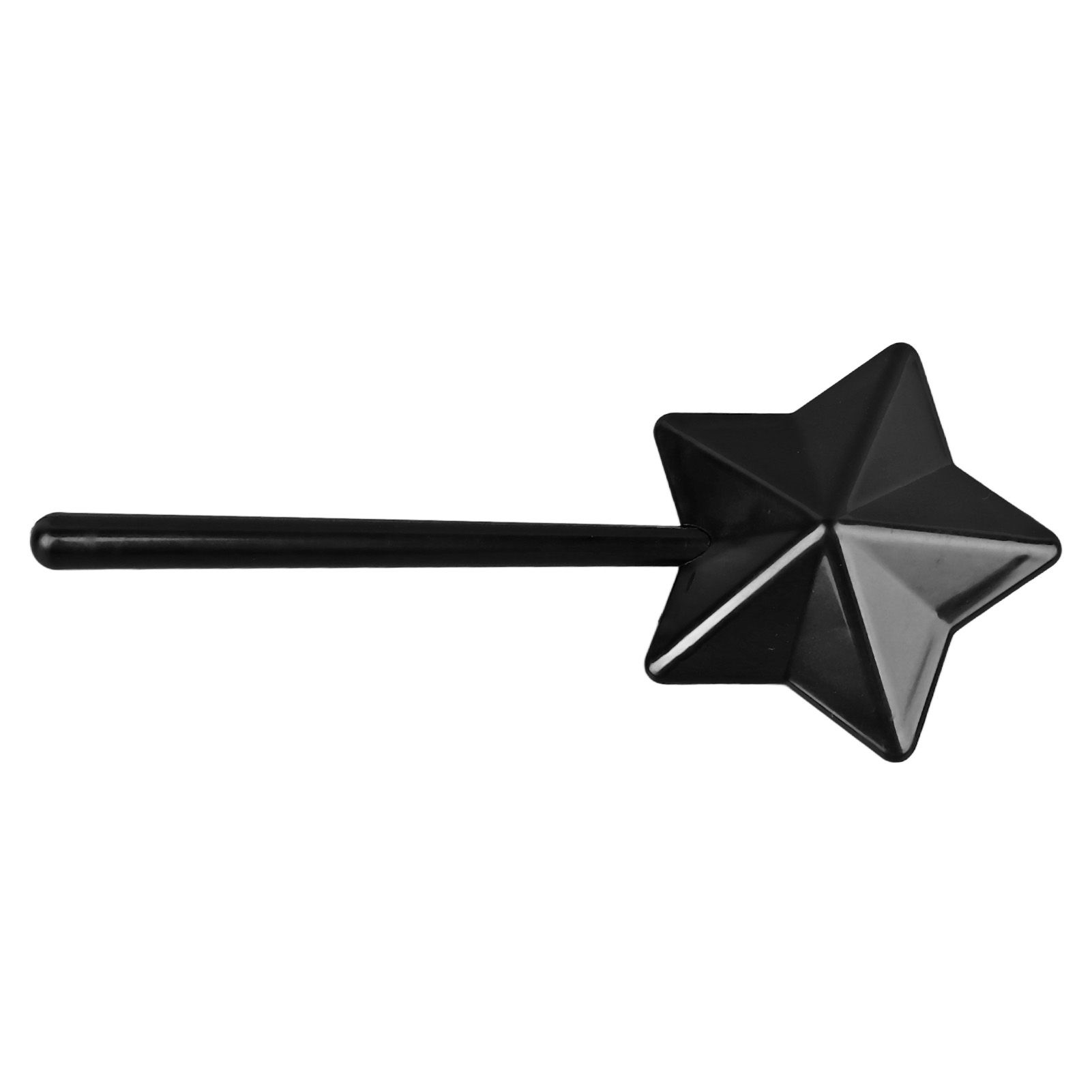 Salt and Pepper Shaker Wand Plastic Cute Practical Pentagram Shape Salt Dispenser Black - Image 5