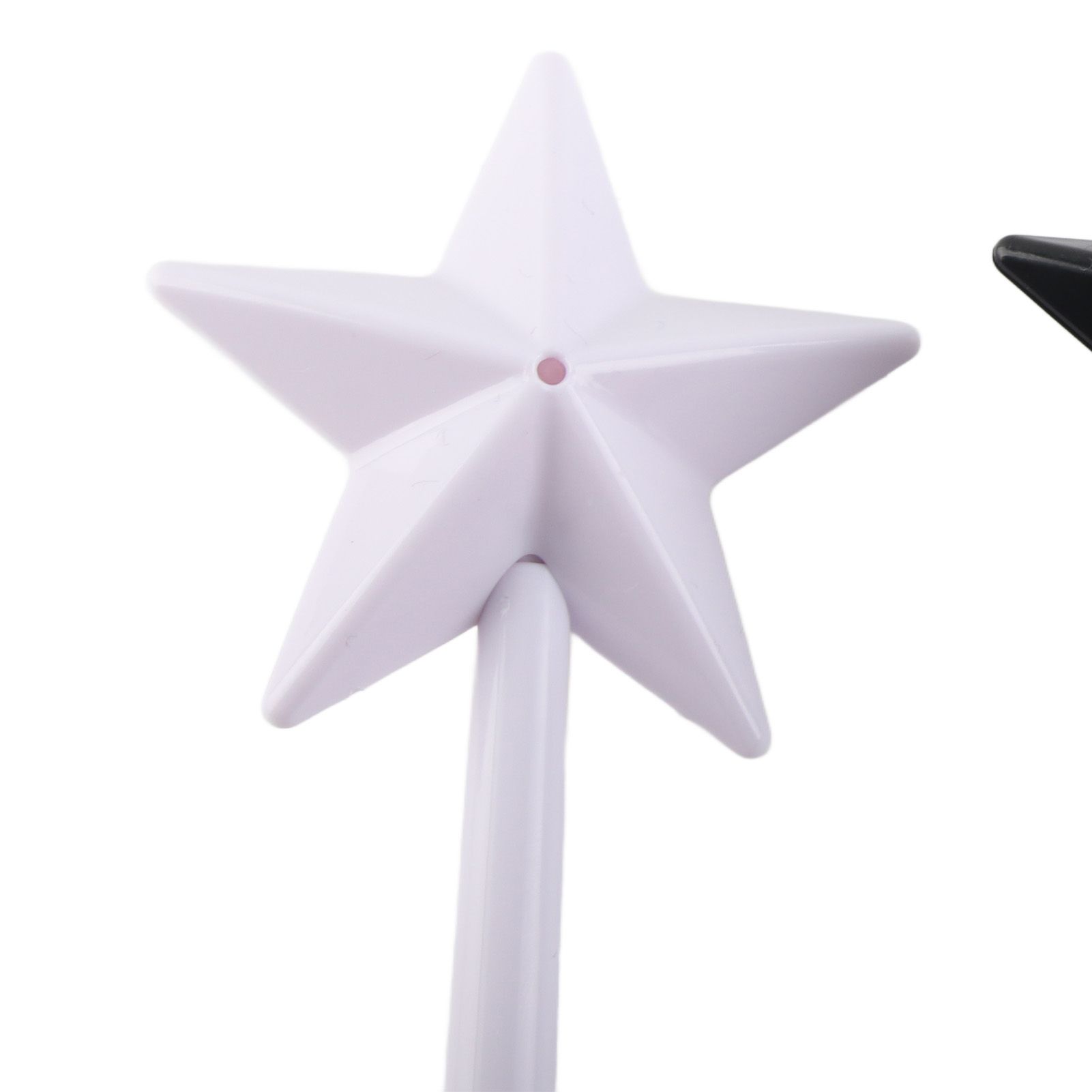 3Pcs Magical Salt Pepper Shakers Star Shaped Magic Wand Salt Pepper Shakers Magic Stick Refillable Seasonings Spices Dispenser Pink Black White - Image 1