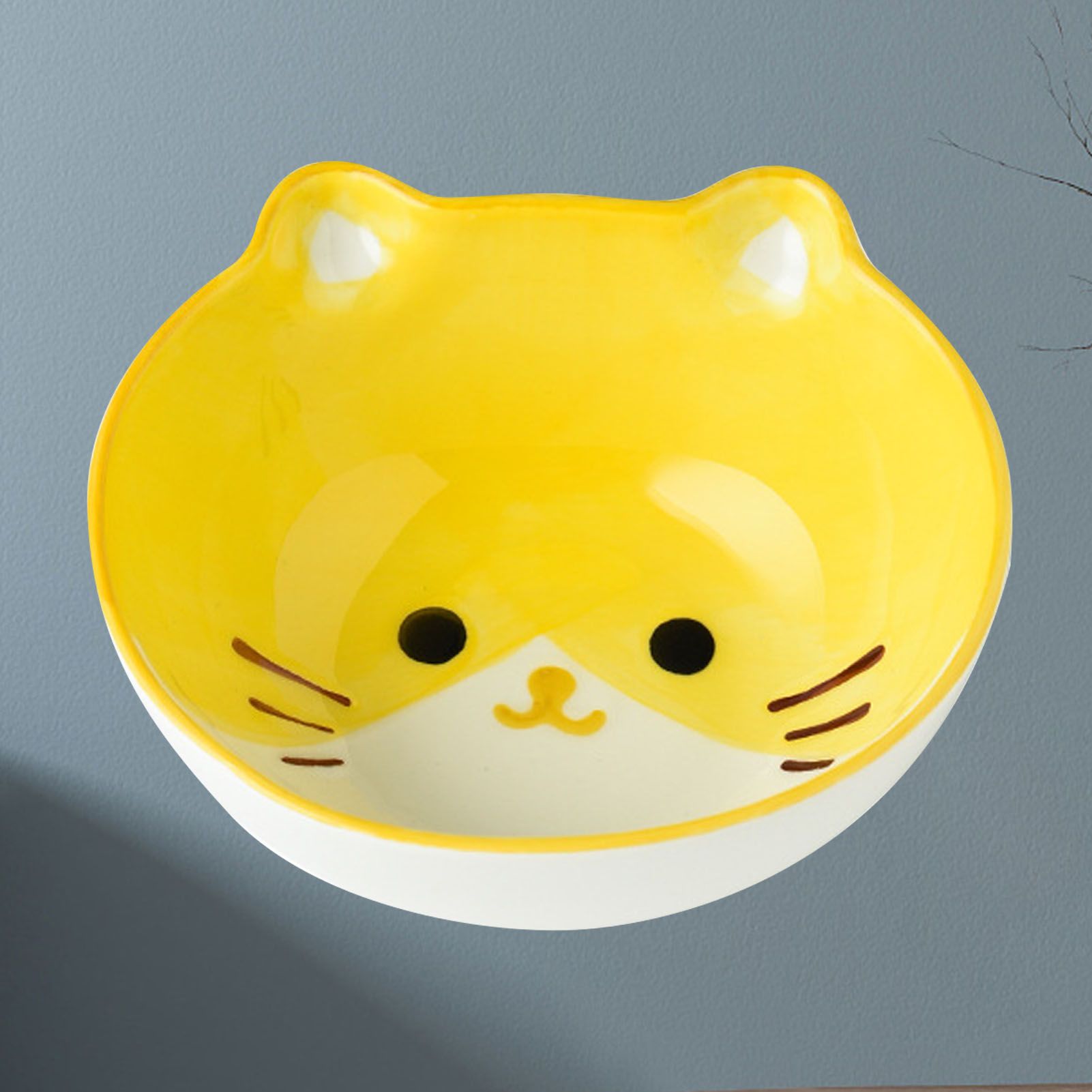 Kids Bowl Ceramic Cute Cartoon Animal Shape Rice Bowls Reusable Dinner Tableware for Serving Soup Cereal Pasta Ice Cream Cat - Image 5