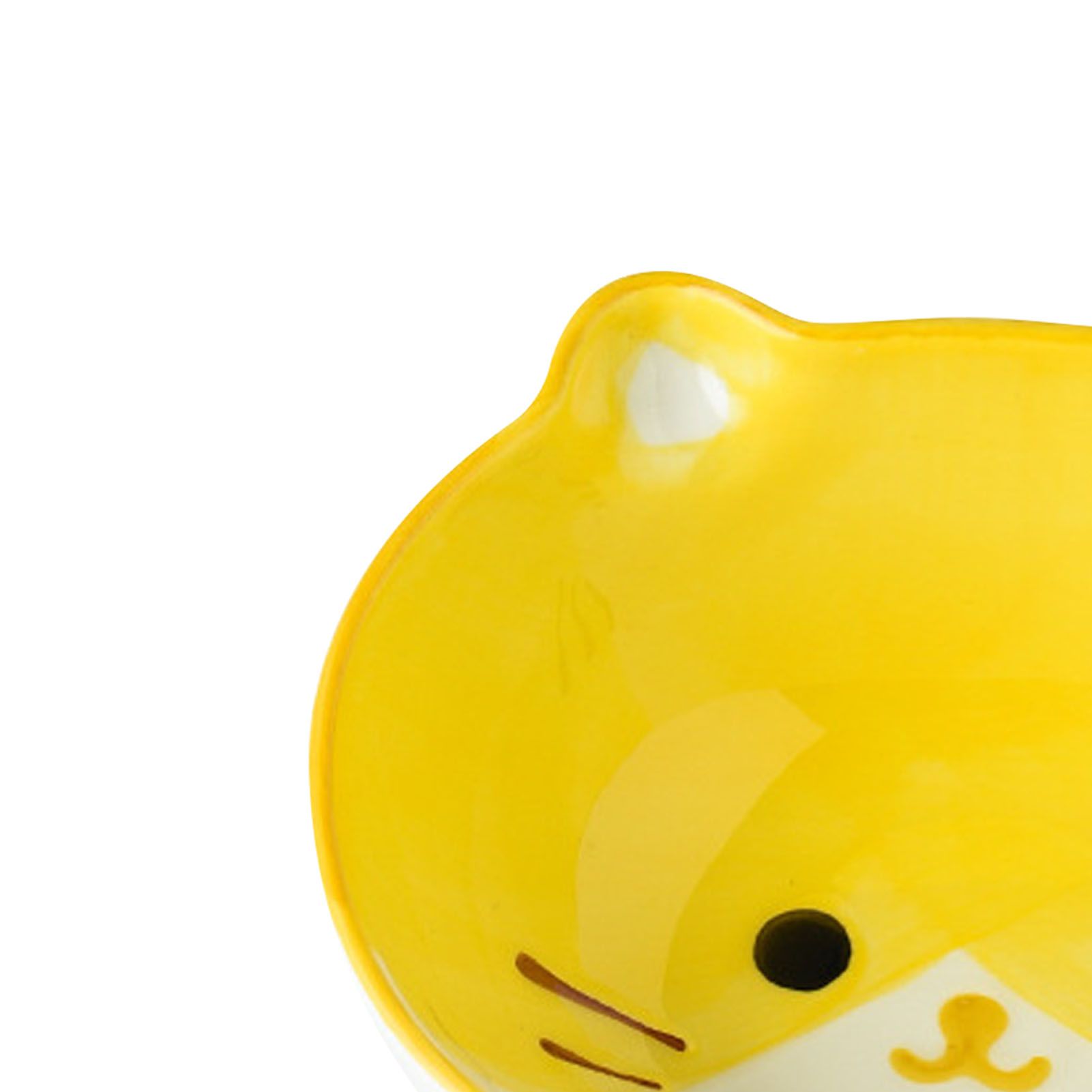 Kids Bowl Ceramic Cute Cartoon Animal Shape Rice Bowls Reusable Dinner Tableware for Serving Soup Cereal Pasta Ice Cream Cat - Image 8