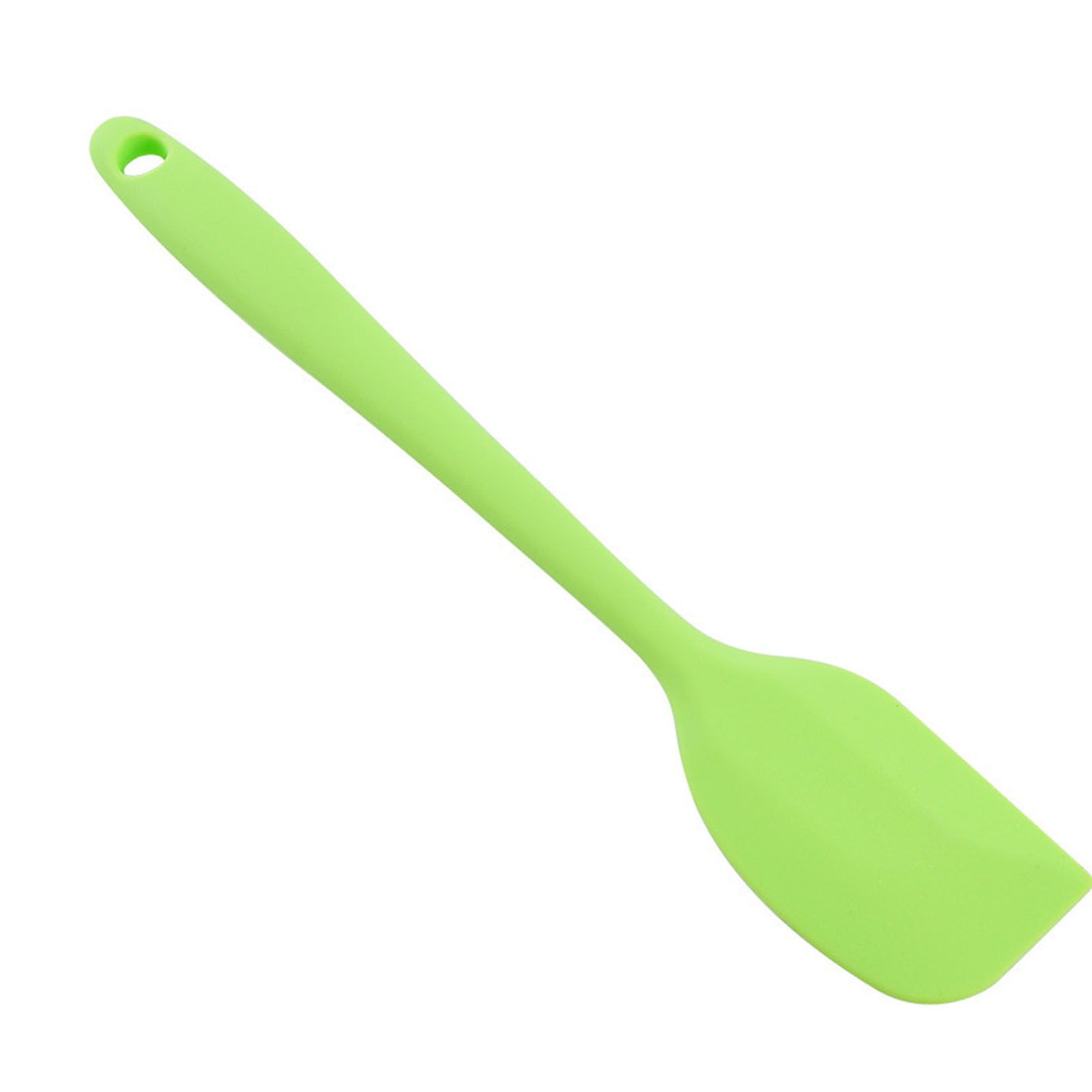 Silicone Spatula Food Grade High Heat Resistant Non Stick Spatula Kitchen Utensils Cookware for Cooking Baking Green - Image 1