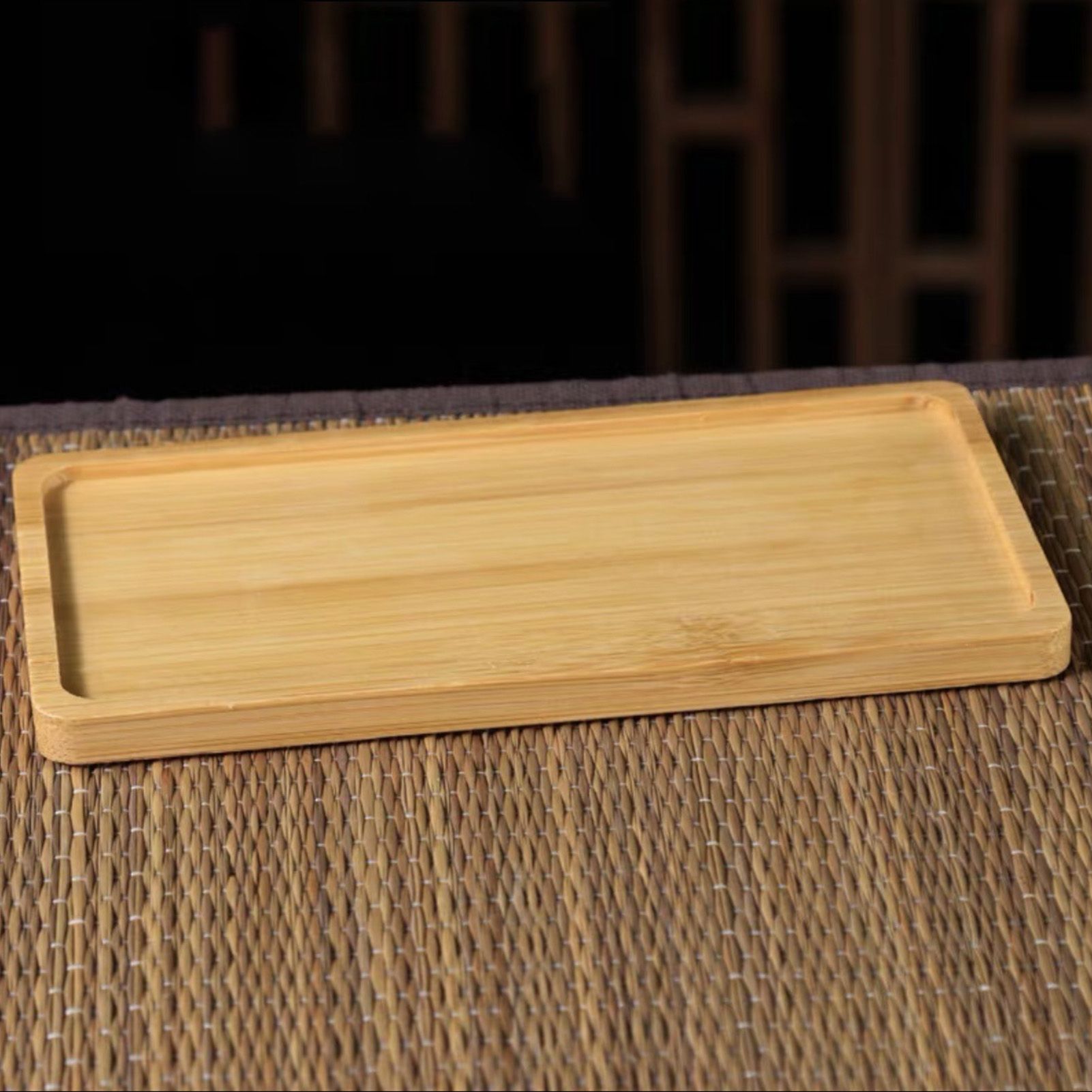 Wooden Coaster for Drinks Natural Rectangular Retro Insulated Coaster Cup Mat for Tabletop Protection Home Decor Housewarming Gift - Image 6