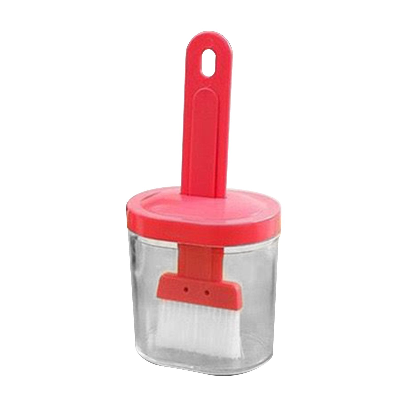 Integrated Silicone Oil Bottle Brush Olive Oil Dispenser Bottle with Silicone Brush for Cooking Baking Barbecue Pickling Pink - Image 2