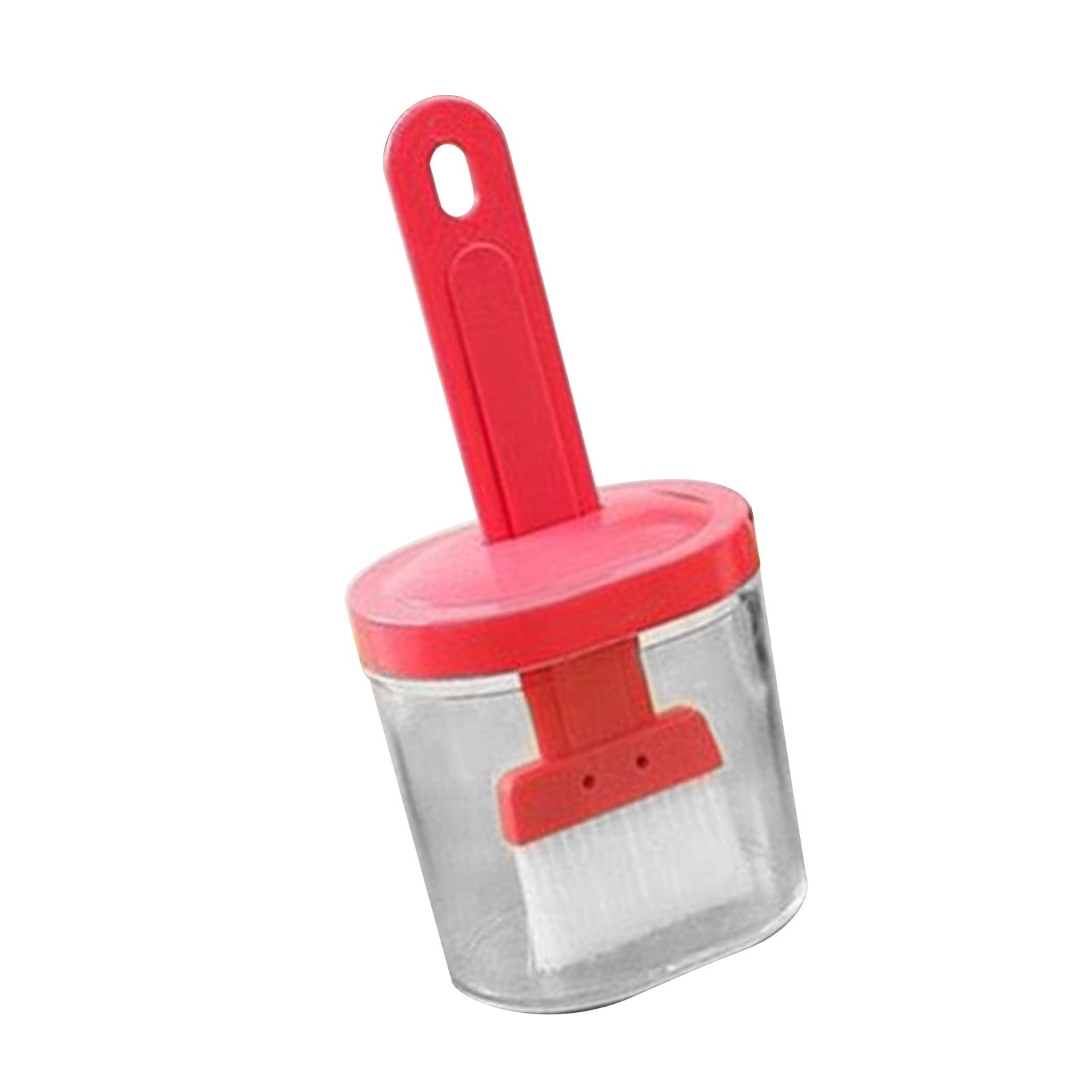 Integrated Silicone Oil Bottle Brush Olive Oil Dispenser Bottle with Silicone Brush for Cooking Baking Barbecue Pickling Pink - Image 3