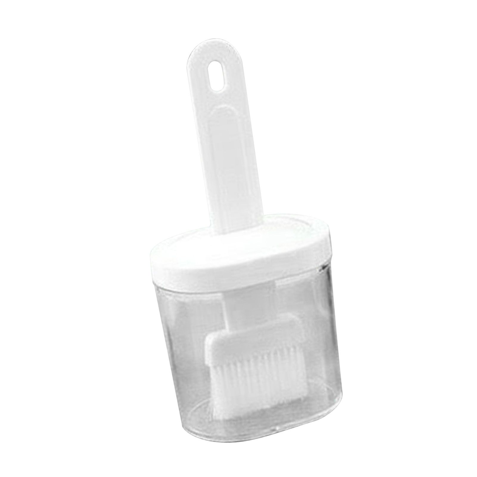 Integrated Silicone Oil Bottle Brush Olive Oil Dispenser Bottle with Silicone Brush for Cooking Baking Barbecue Pickling White - Image 3