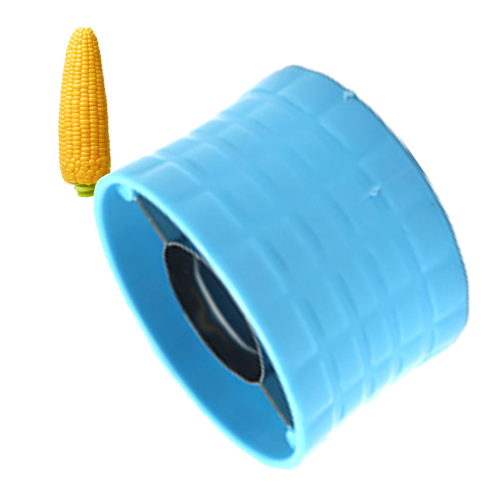 Corn Peeler 304 Stainless Steel Cob Stripper Corn Kernels Remove Tool for Home Kitchen Lake Blue - Image 6