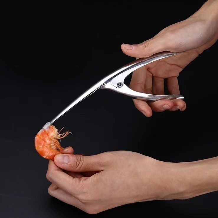 Shrimp Deveiner Tool Efficient Easy To Use Comfortable Grip Stainless Steel Shrimp Peeler for Seafood - Image 6