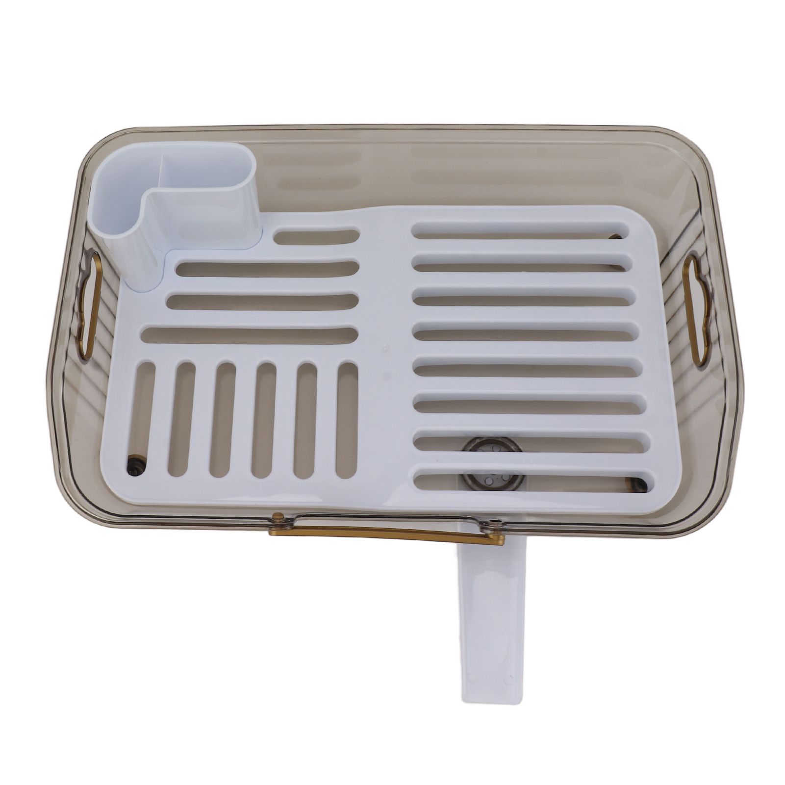 Dish Drying Rack Multifunctional PP Space Saving Clean Hygienic Dish Drainer for Kitchen Sink - Image 2