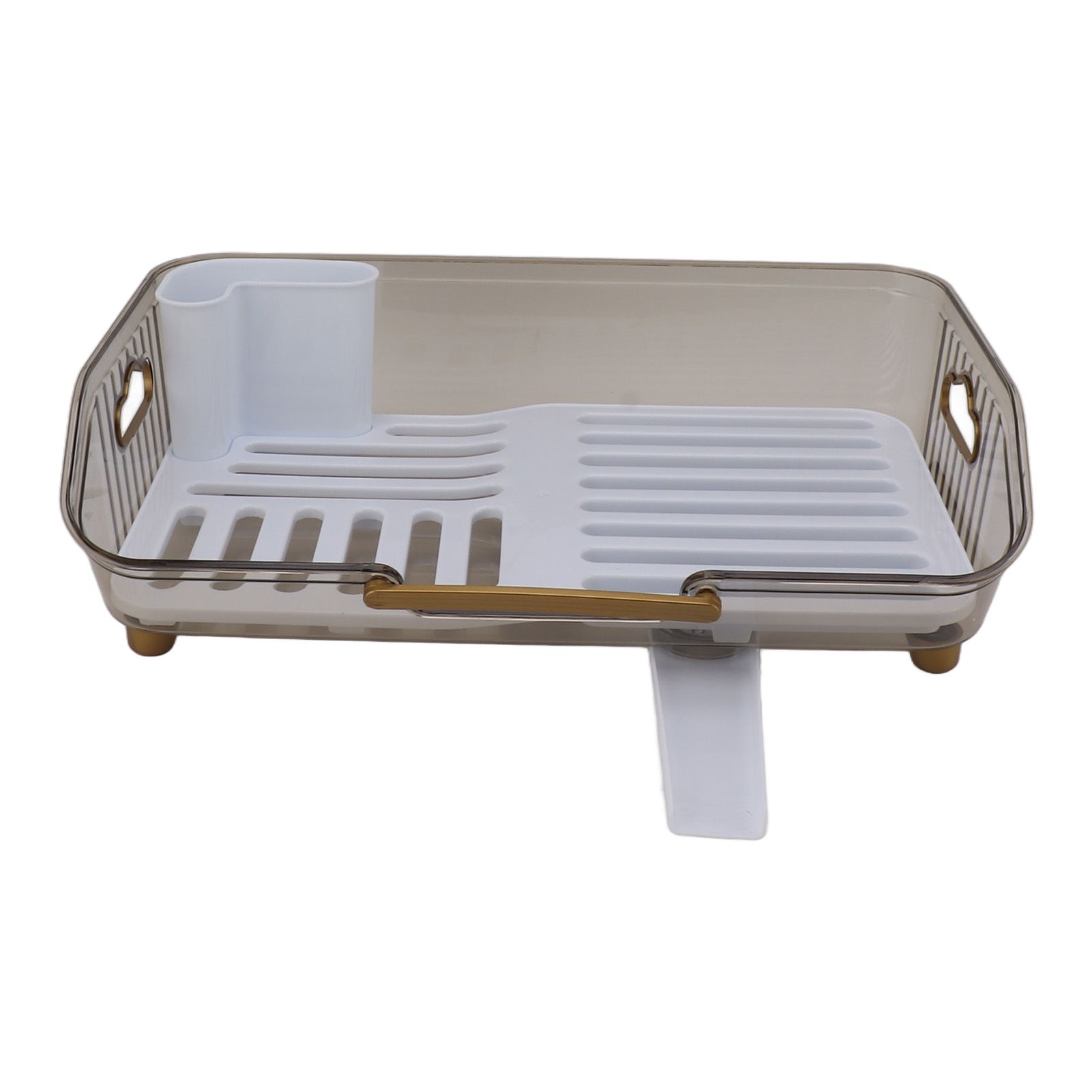 Dish Drying Rack Multifunctional PP Space Saving Clean Hygienic Dish Drainer for Kitchen Sink - Image 4