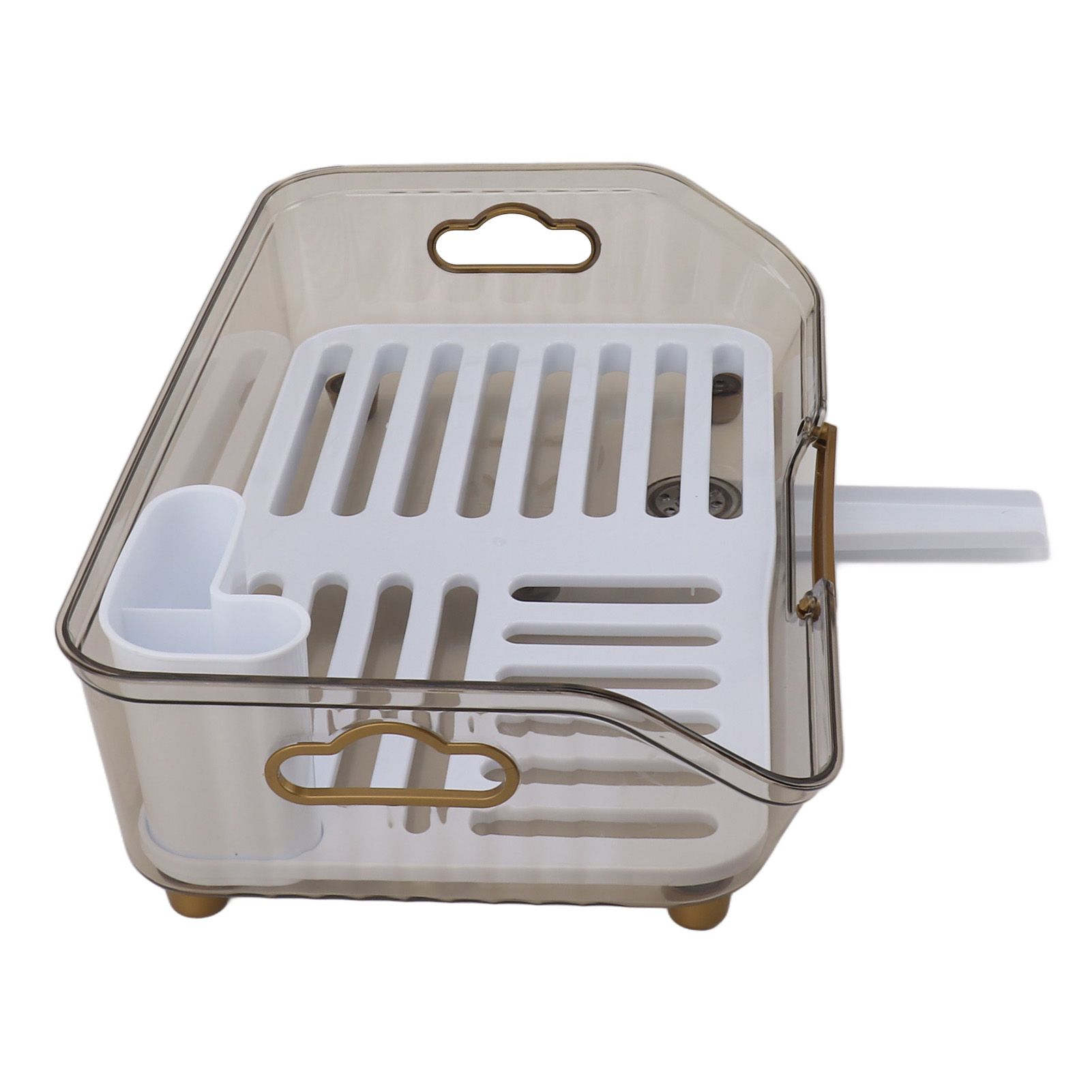 Dish Drying Rack Multifunctional PP Space Saving Clean Hygienic Dish Drainer for Kitchen Sink - Image 6