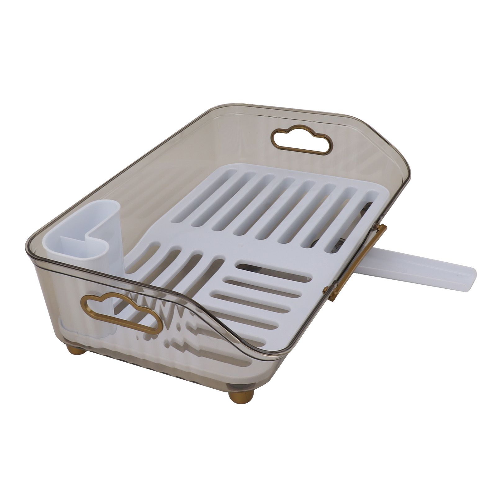 Dish Drying Rack Multifunctional PP Space Saving Clean Hygienic Dish Drainer for Kitchen Sink - Image 7