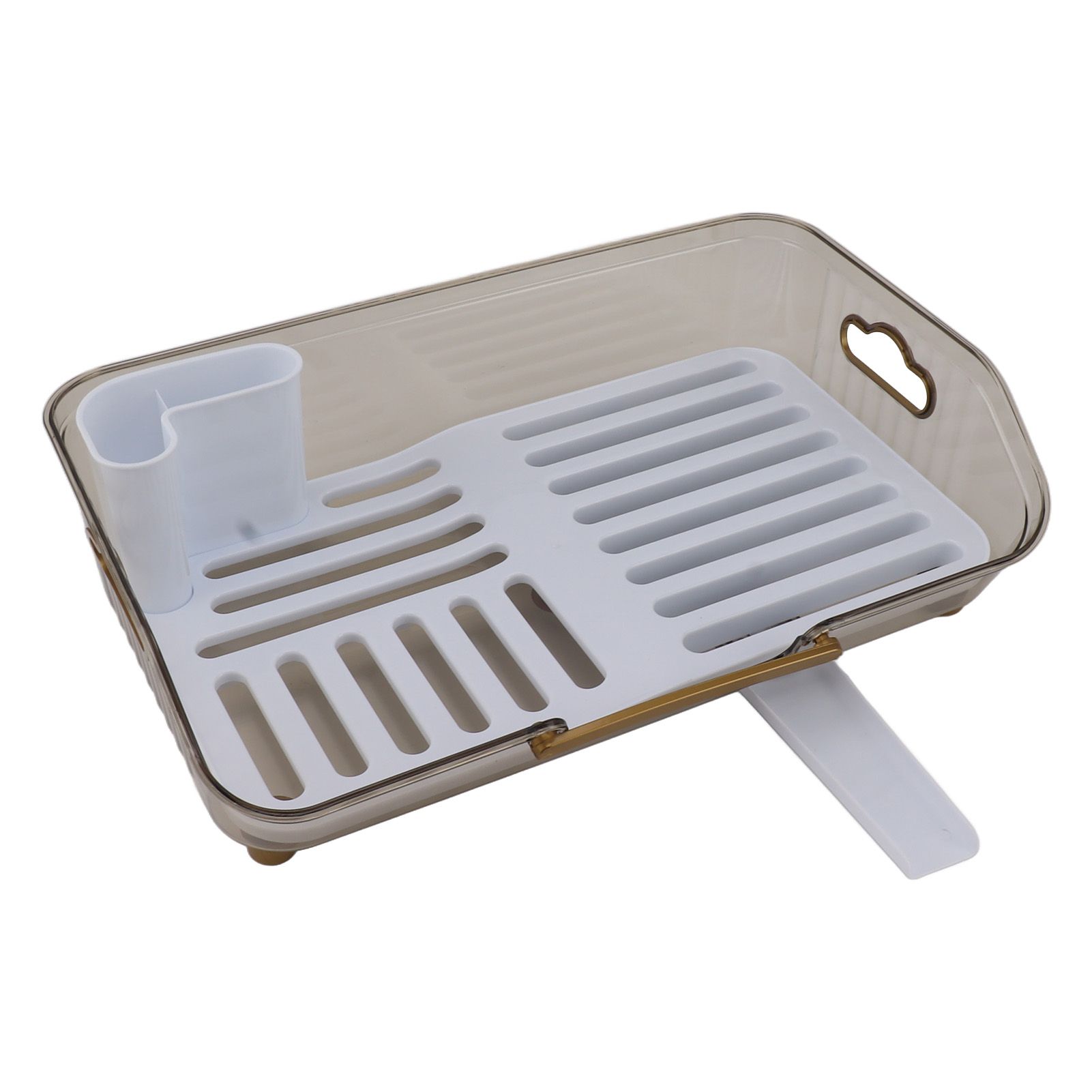 Dish Drying Rack Multifunctional PP Space Saving Clean Hygienic Dish Drainer for Kitchen Sink - Image 8