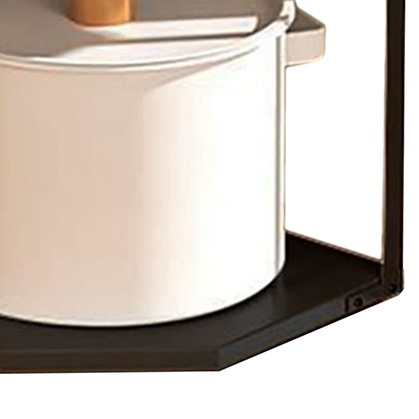 Kitchen Small Corner Shelf Rack Fan Shaped Space Saving Stable Carbon Steel Cookware Stand for Pots Pans 2 Layer Black 27x27x27.6cm - Image 7