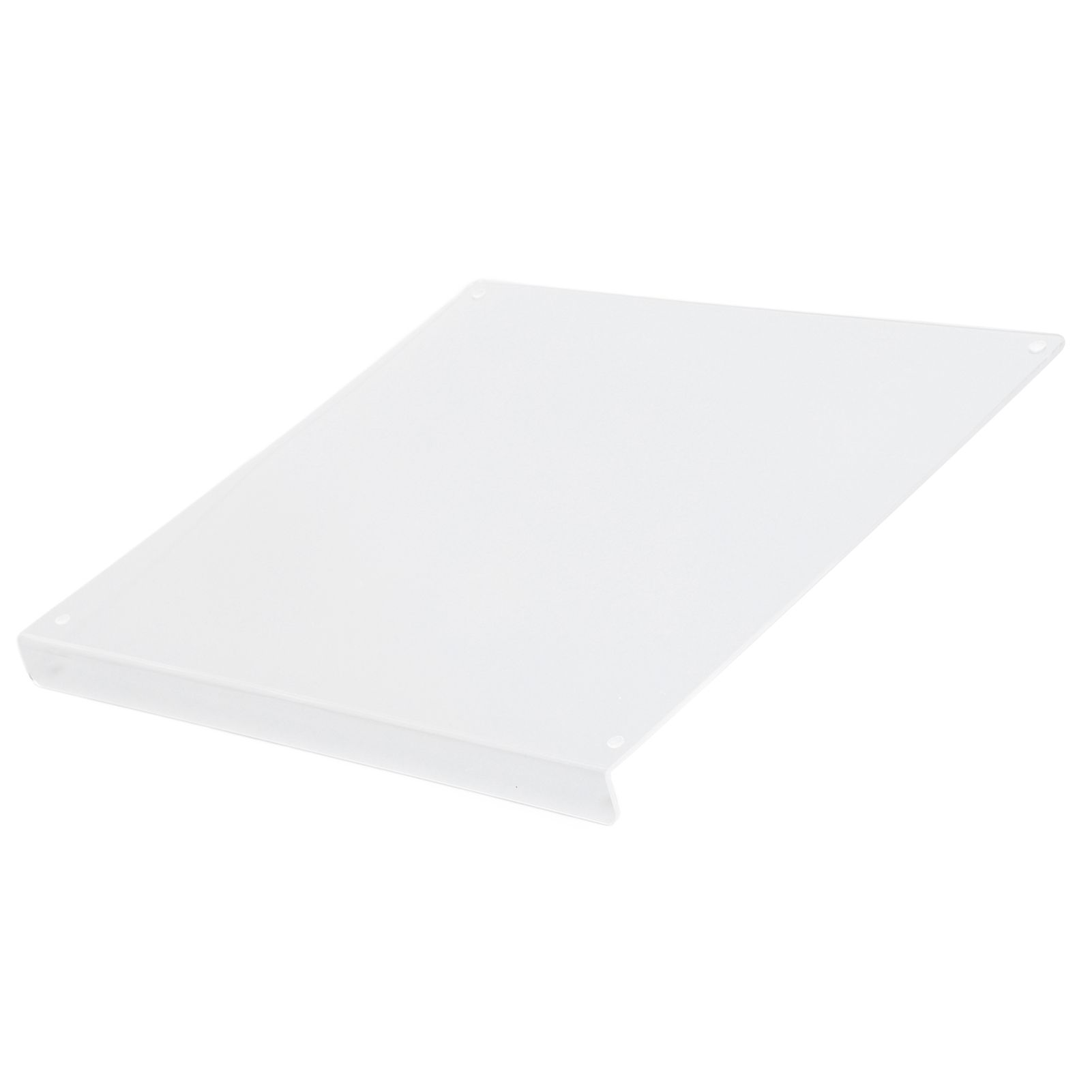 Acrylic Cutting Board Non Slip Clear Cutting Board with Counter Lip for Kitchen Counter 45x35x3CM - Image 2