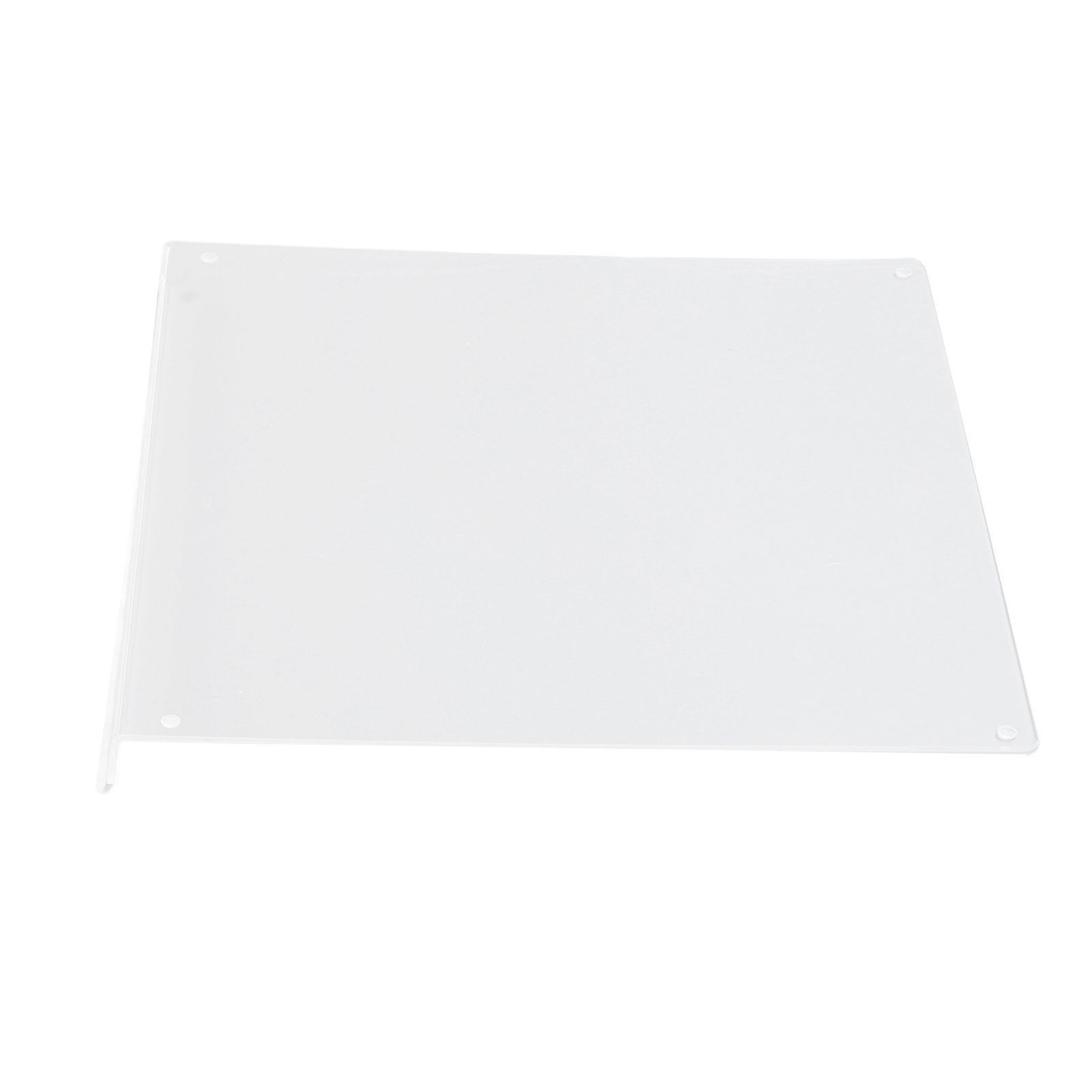 Acrylic Cutting Board Non Slip Clear Cutting Board with Counter Lip for Kitchen Counter 45x35x3CM - Image 4