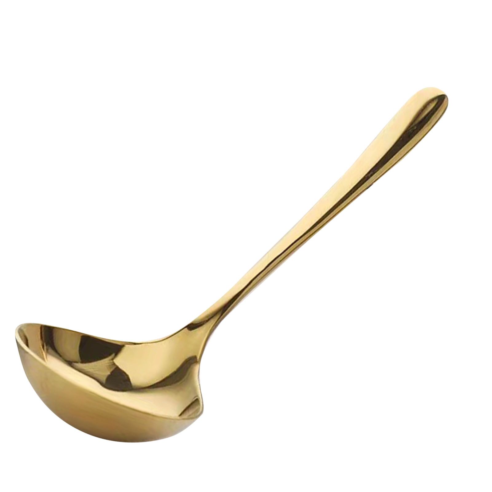 Kitchen Soup Ladle 304 Stainless Steel Large Size Long Handle Cooking Ladle for Home - Image 3