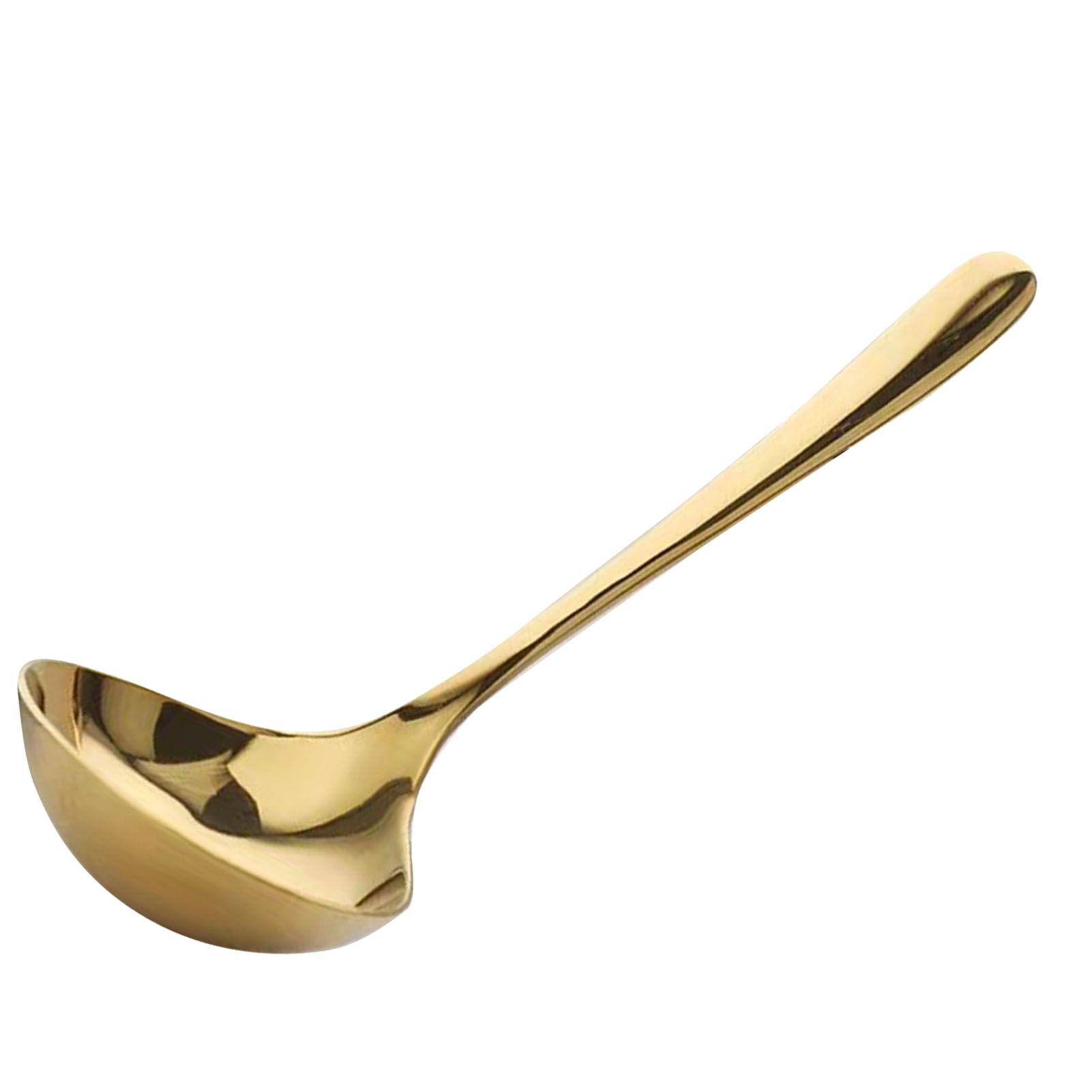 Kitchen Soup Ladle 304 Stainless Steel Large Size Long Handle Cooking Ladle for Home - Image 4