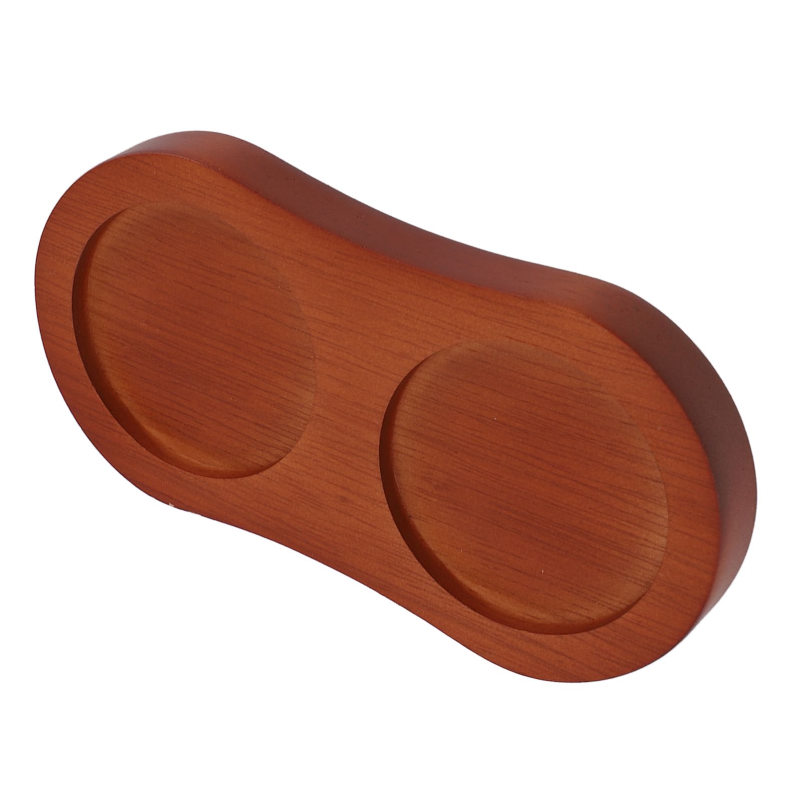 Pepper Salt Mill Tray 8 Shaped Easy To Use Wooden Mill Tray for Placing Various Seasoning Bottles - Image 4