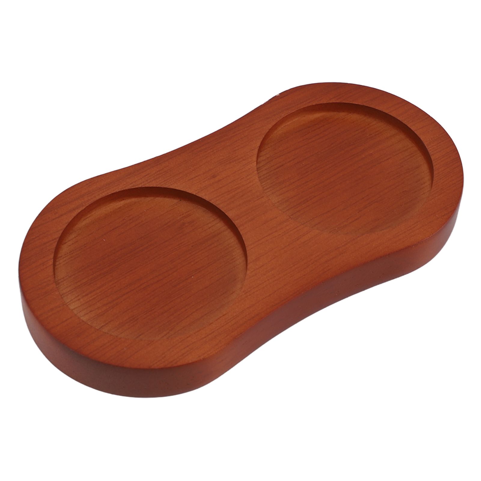 Pepper Salt Mill Tray 8 Shaped Easy To Use Wooden Mill Tray for Placing Various Seasoning Bottles - Image 6