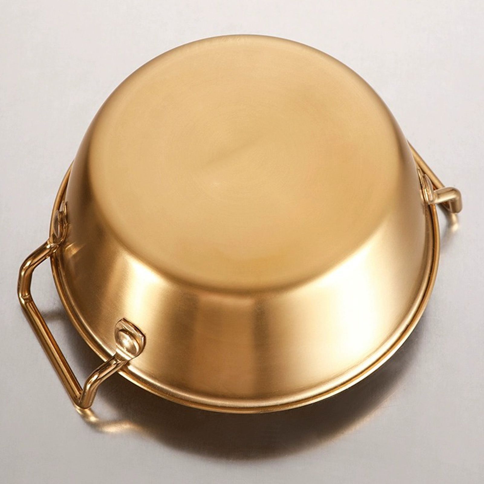 Double Ear Snack Bowl Multifunctional 304 Stainless Steel Noodle Bowl for Home Restaurant - Image 8