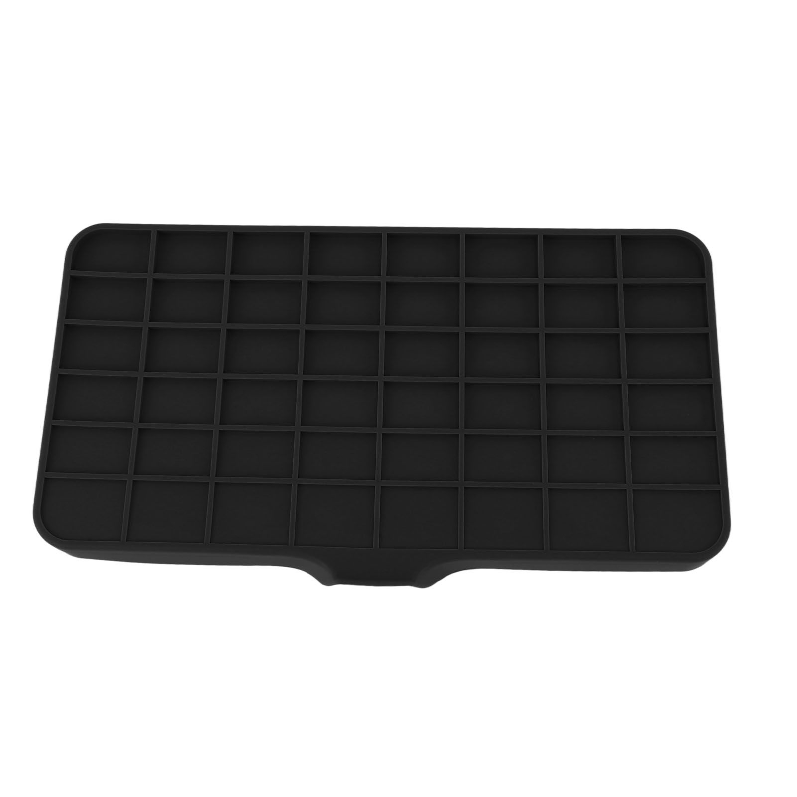 Kitchen Soap Tray Countertop Silicone Sink Deflector Sponge Holder for Bathroom Toilet Black - Image 7