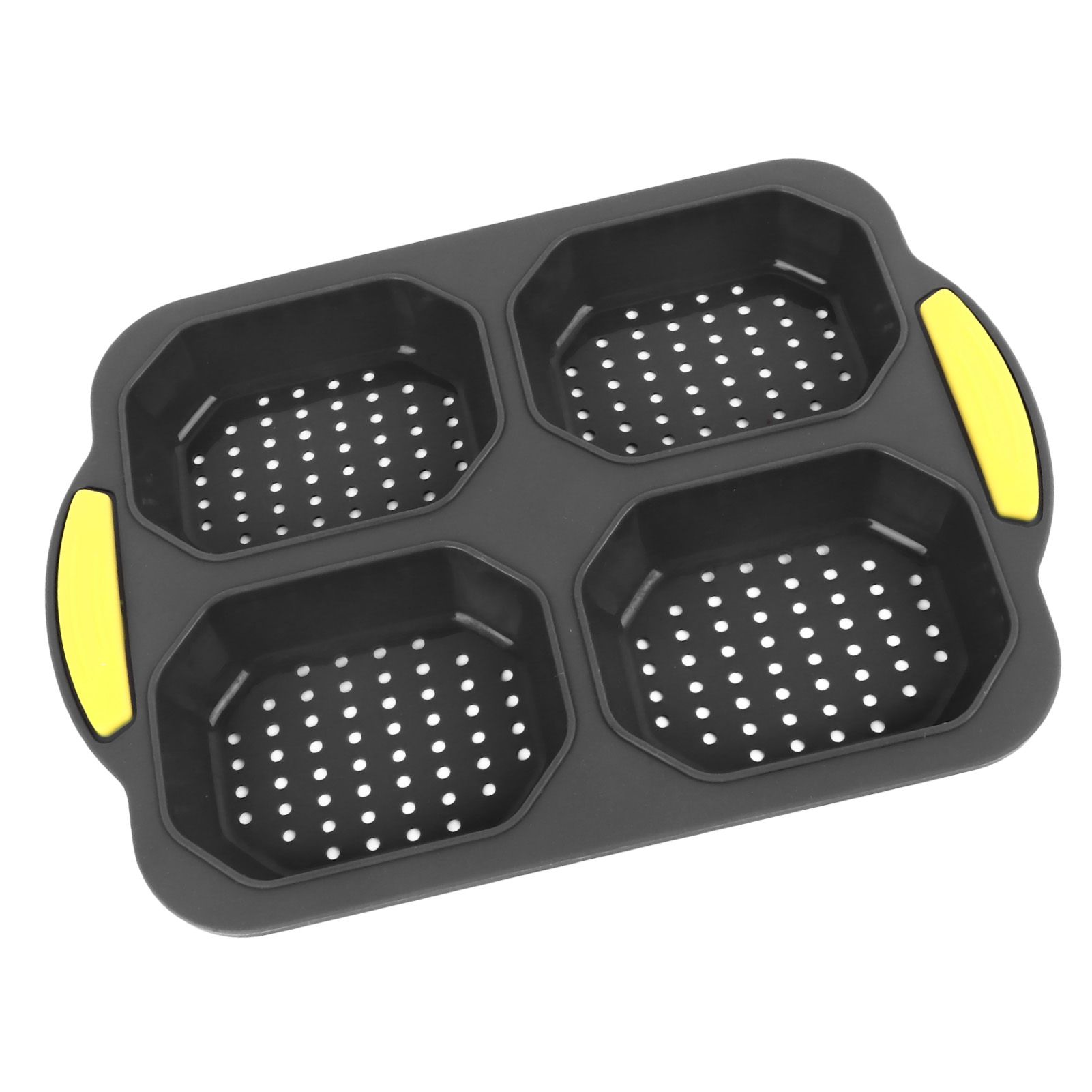 4 Grid Silicone Loaf Pan Baking Pan for Baking French Baguettes Hot Dog Buns Bread Mold Nonstick Dishwasher Safe Heat Resistant - Image 7