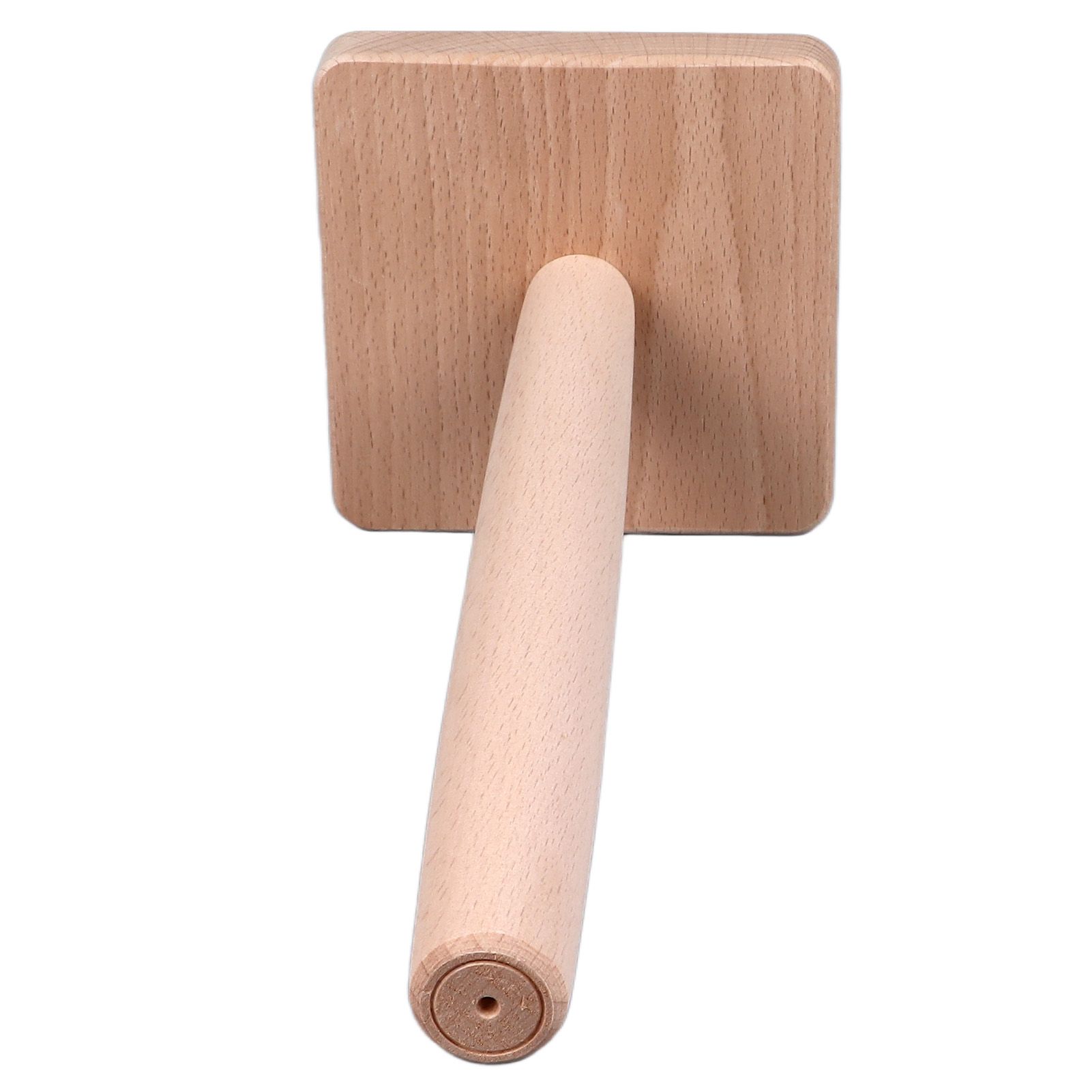 Wooden Paper Towel Holder Countertop Farmhouse Standing Paper Towel Organizer Roll Dispenser with Non Slip Base for Kitchen Living Room - Image 2