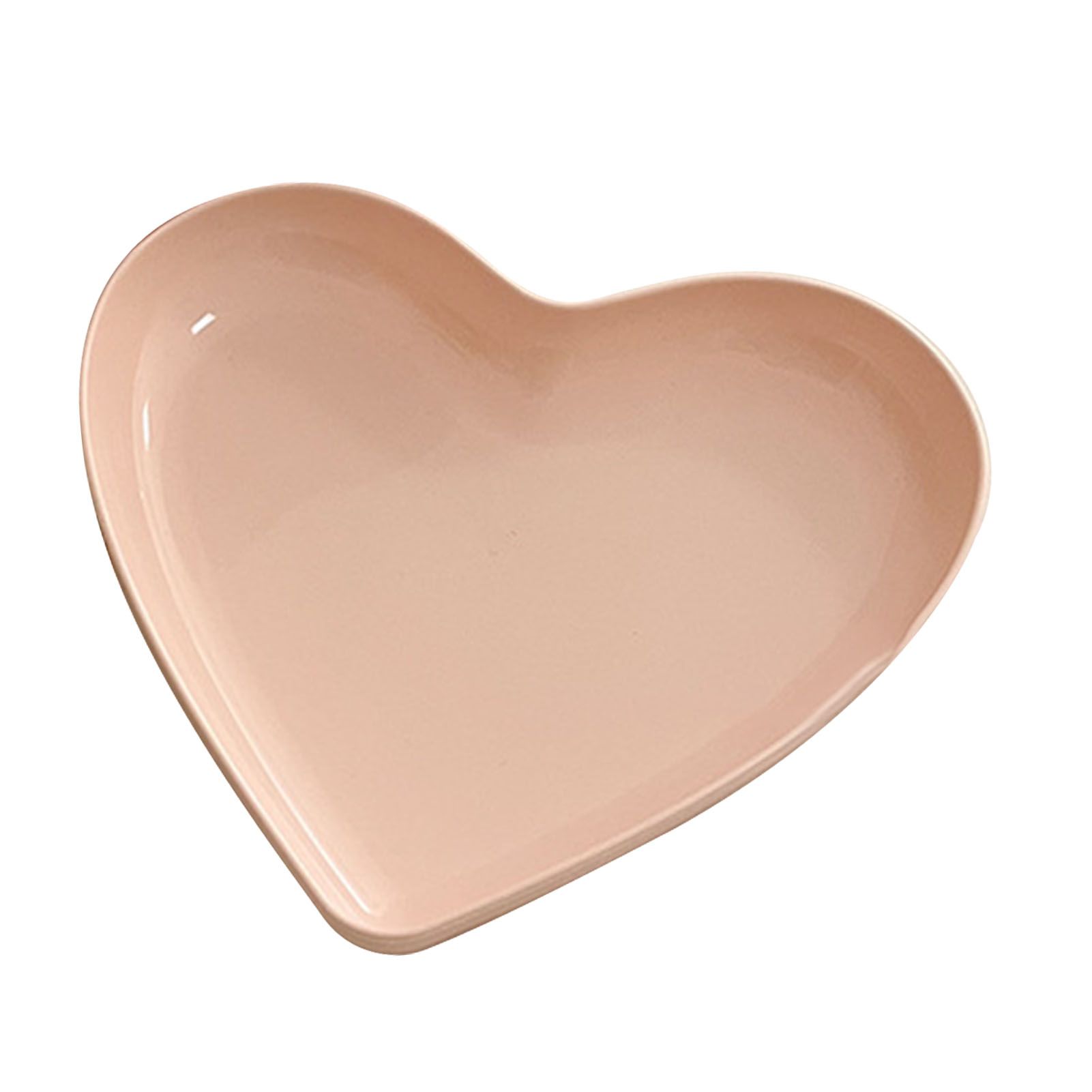 Serving Platter Heart Shape Dinner Plate Plastic Easy to Clean Versatile Kitchen Dinnerware for Party Gathering Wedding 1 Platter - Image 7