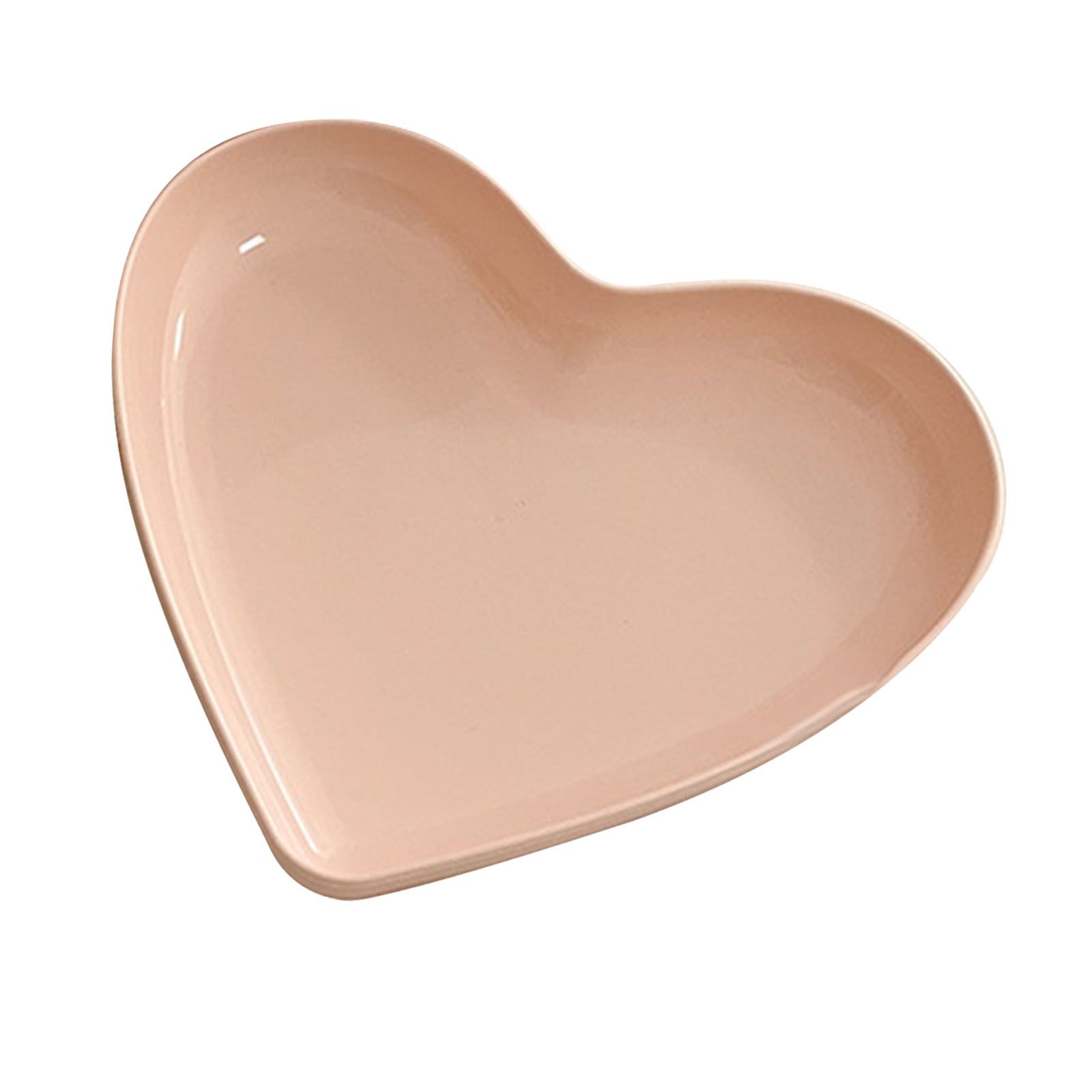 Serving Platter Heart Shape Dinner Plate Plastic Easy to Clean Versatile Kitchen Dinnerware for Party Gathering Wedding 1 Platter - Image 8