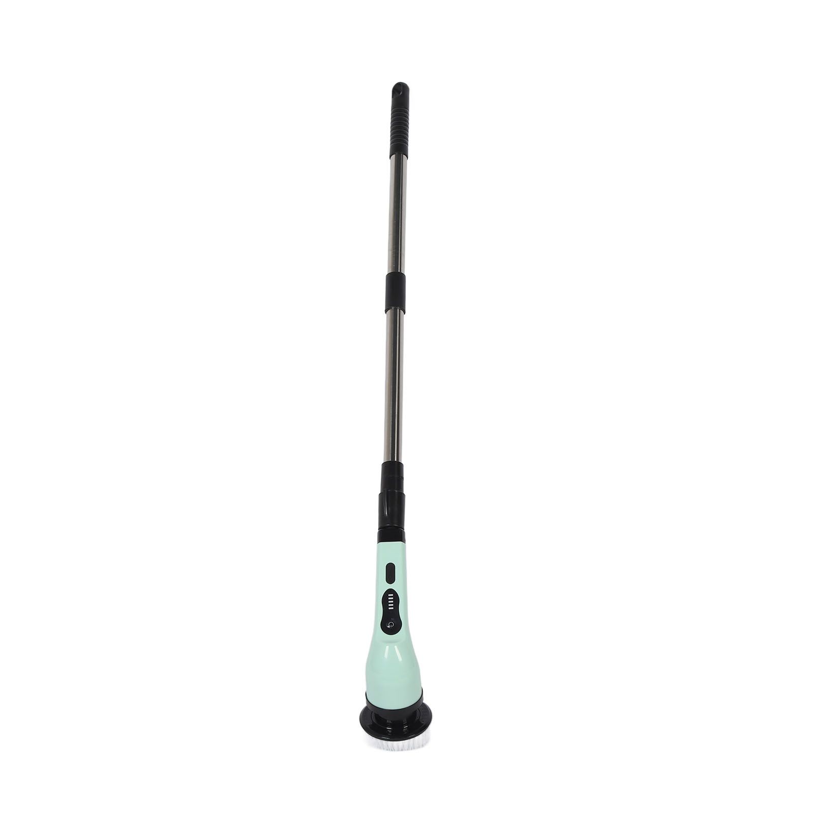 Electric Handheld Brush Adjustable Extension Handle Powerful Highly Efficient Labor Saving Electric Spin Scrubber for Bathroom Kitchen 6 Heads Green - Image 7