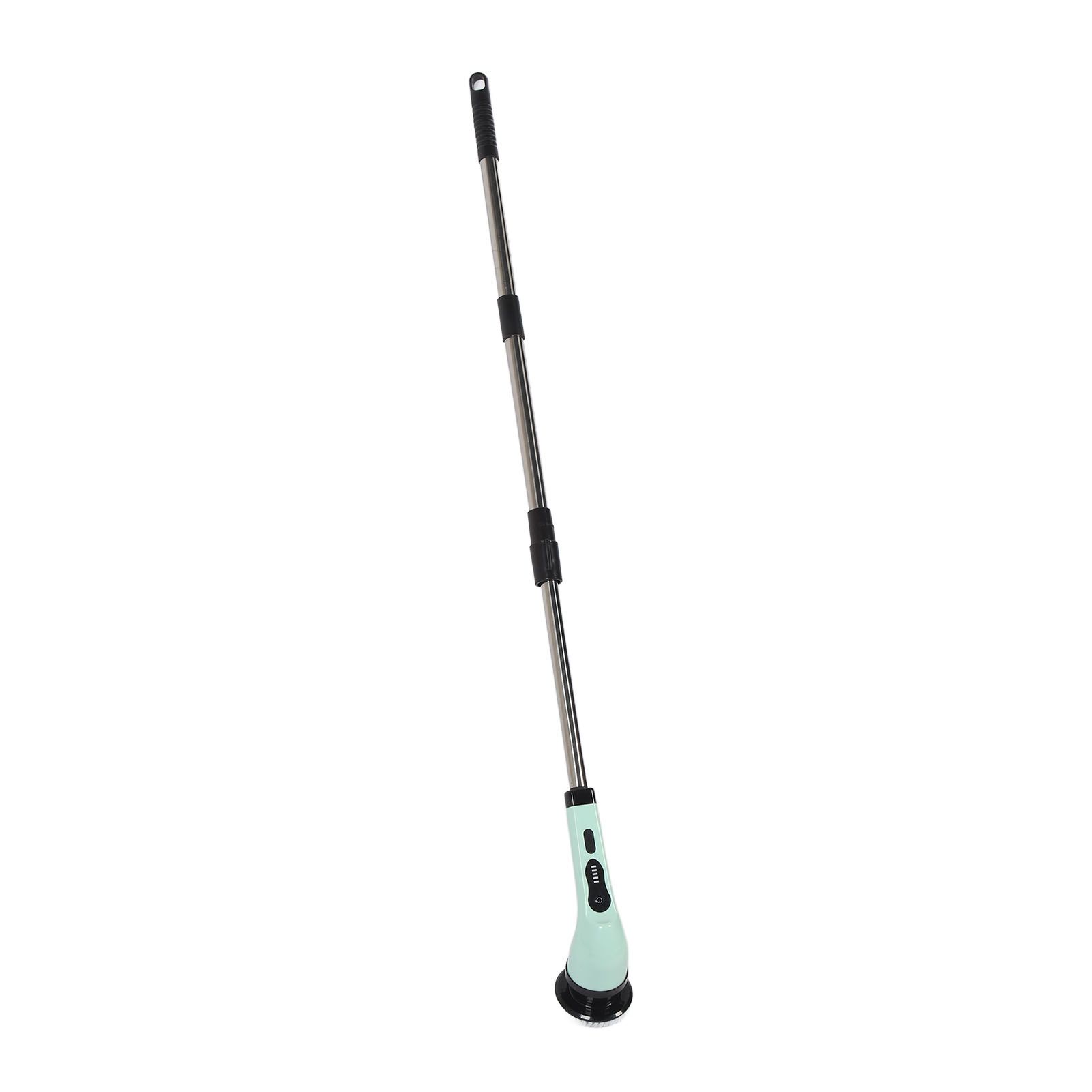 Electric Handheld Brush Adjustable Extension Handle Powerful Highly Efficient Labor Saving Electric Spin Scrubber for Bathroom Kitchen 6 Heads Green - Image 8