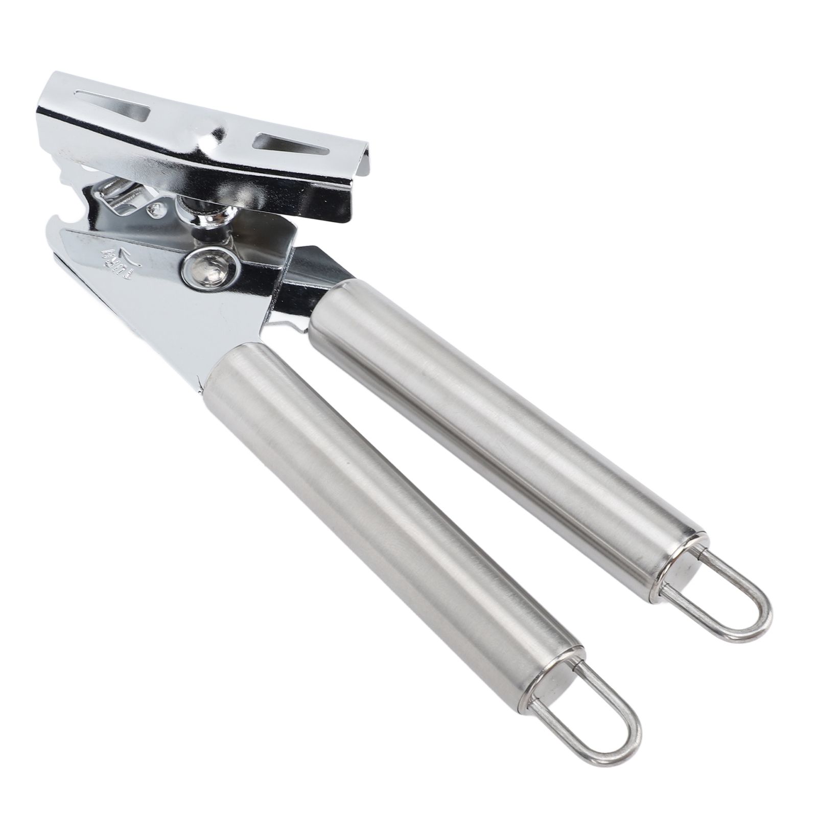 Manual Can Opener Handheld Stainless Steel Effortless Operation Multifunctional Can Bottle Opener for Home Kitchen Stainless Steel Handle - Image 1