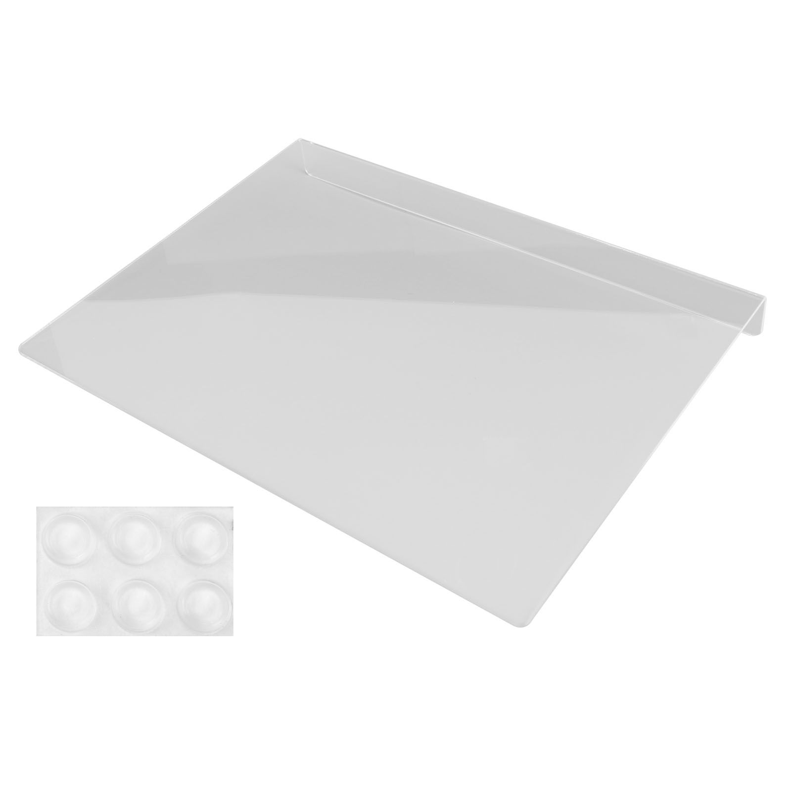 Cooking Chopping Board Acrylic Clear Anti Slip Spacious Size Abrasion Resistant Cutting Board for Kitchen - Image 1