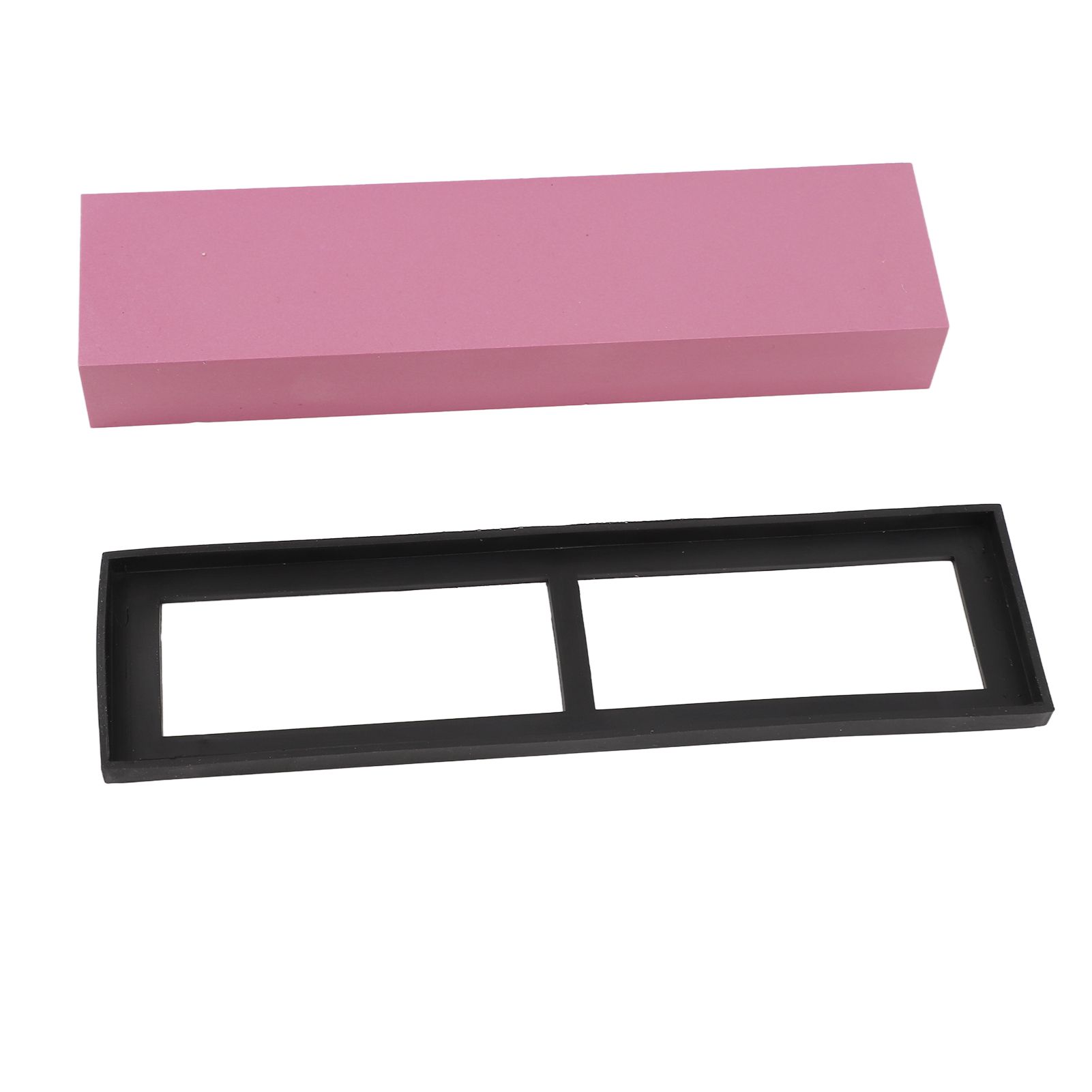 Sharpening Stone 3000 Grits Whetstone Dual Sided Ruby Compact Durable 7.8x1.9x0.9in Wet Stone for Kitchen Camping - Image 1