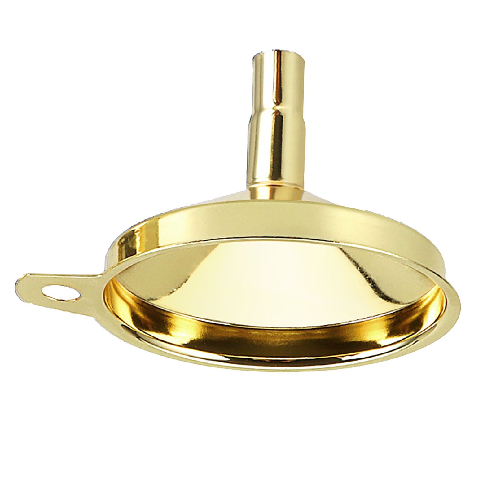 Kitchen Funnel 304 Stainless Steel Gold Plated Taper Mirror Polishing Oil Wine Funnel - Image 4