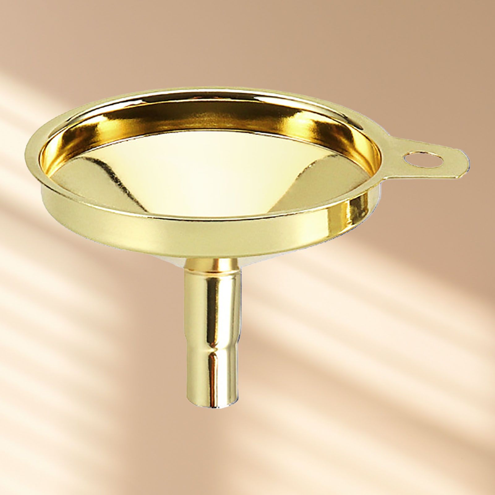 Kitchen Funnel 304 Stainless Steel Gold Plated Taper Mirror Polishing Oil Wine Funnel - Image 6