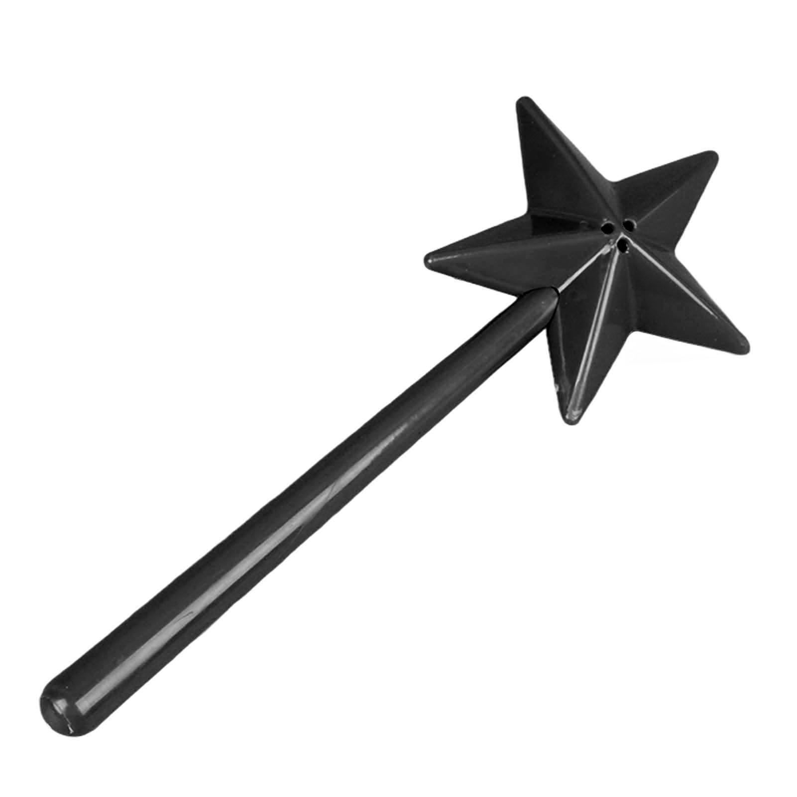 Salt and Pepper Shaker Wand ABS 3 Holes Refillable Spice Tool Seasoning Shaker Wand for Halloween Christmas Kitchen Accessories Black - Image 2