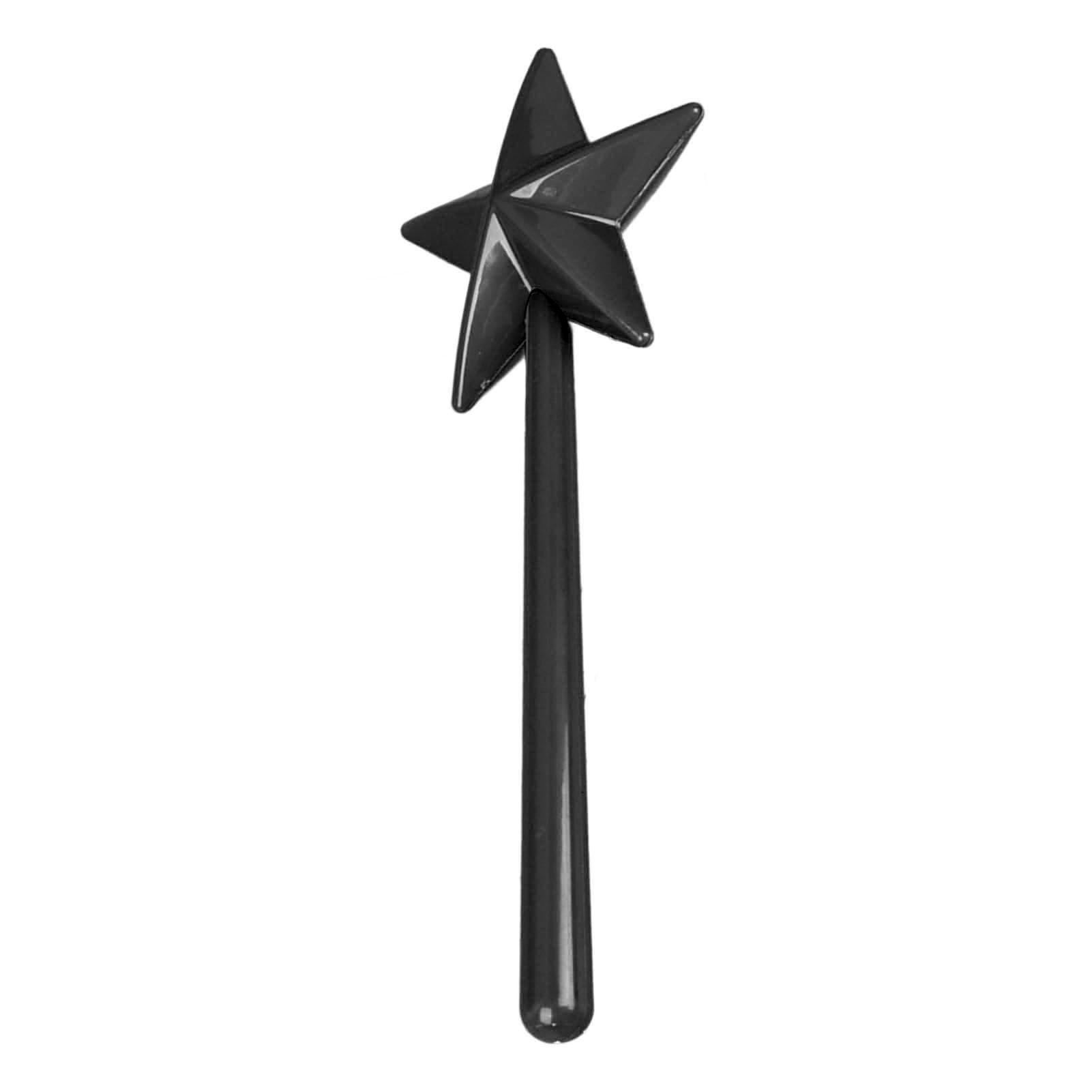 Salt and Pepper Shaker Wand ABS 3 Holes Refillable Spice Tool Seasoning Shaker Wand for Halloween Christmas Kitchen Accessories Black - Image 3