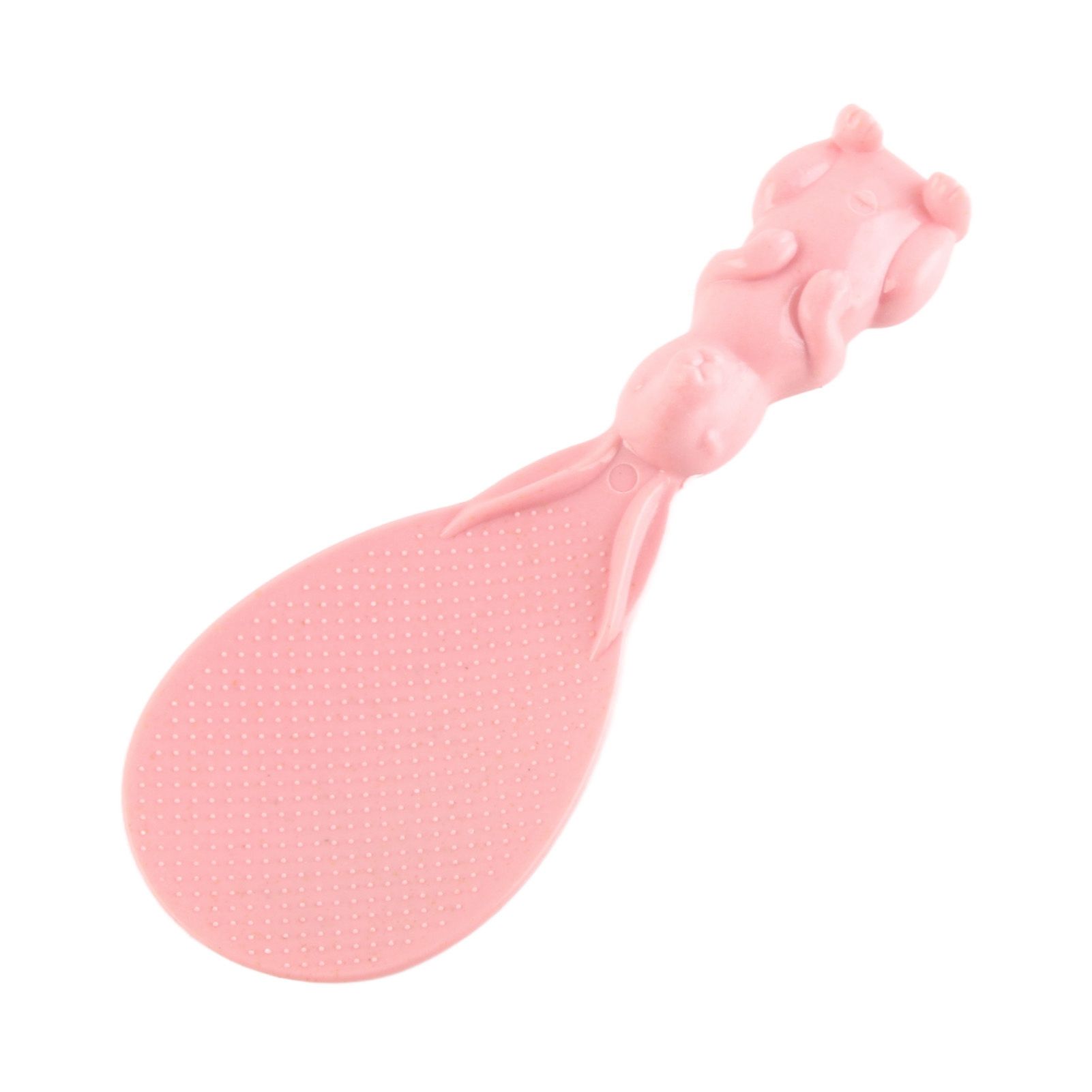Bunny Shape Standable Rice Scooper Nonstick Rabbit Rice Paddle Rice Spoon Stand Up Serving Rice Shovel Pink - Image 5