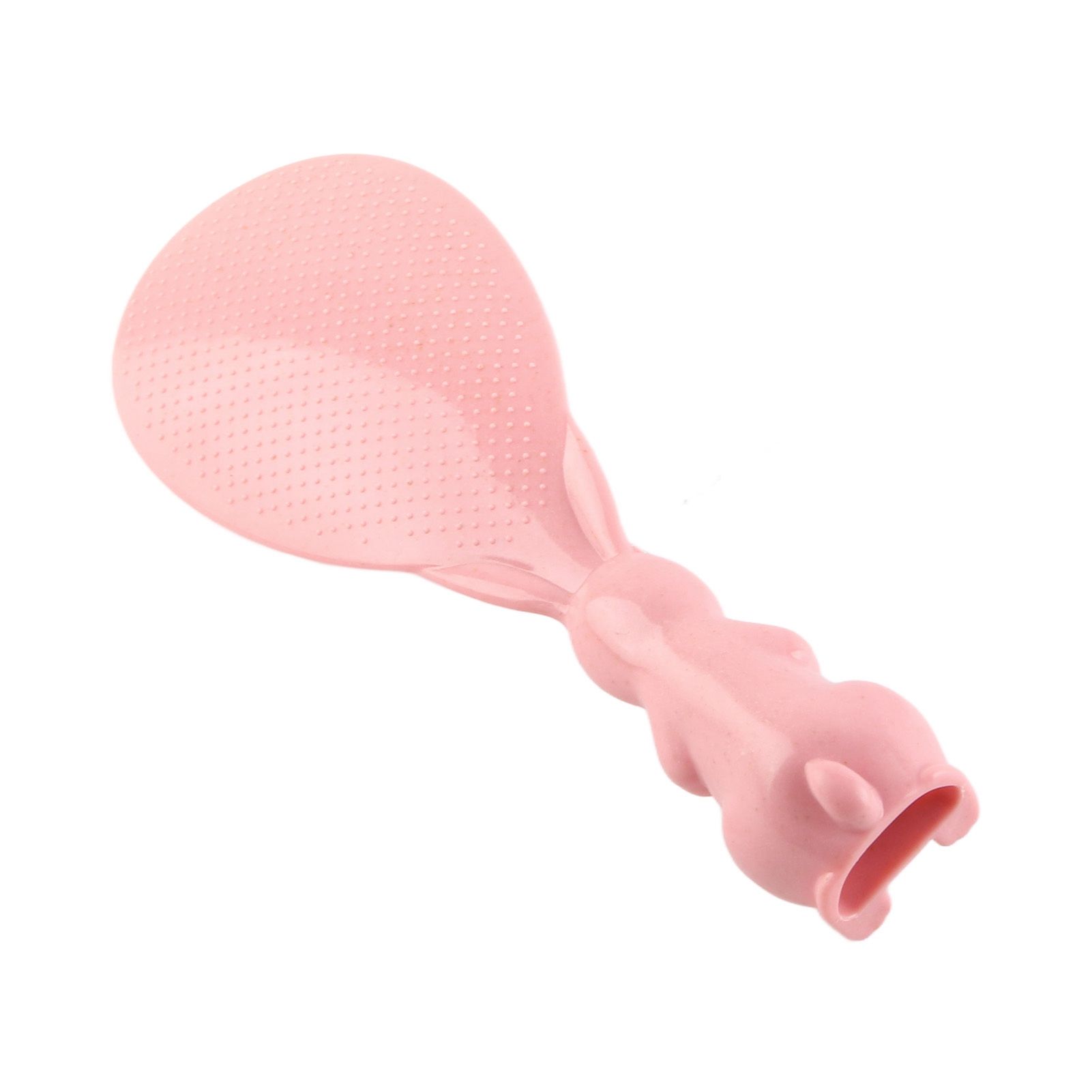 Bunny Shape Standable Rice Scooper Nonstick Rabbit Rice Paddle Rice Spoon Stand Up Serving Rice Shovel Pink - Image 7
