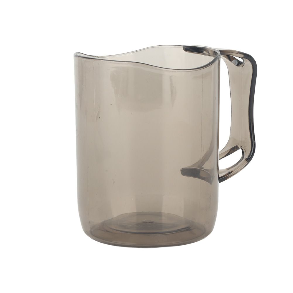 Toothbrush Holder Cup Transparent Multipurpose Lightweight Plastic Reusable Drinking Cups for Bathroom - Image 3