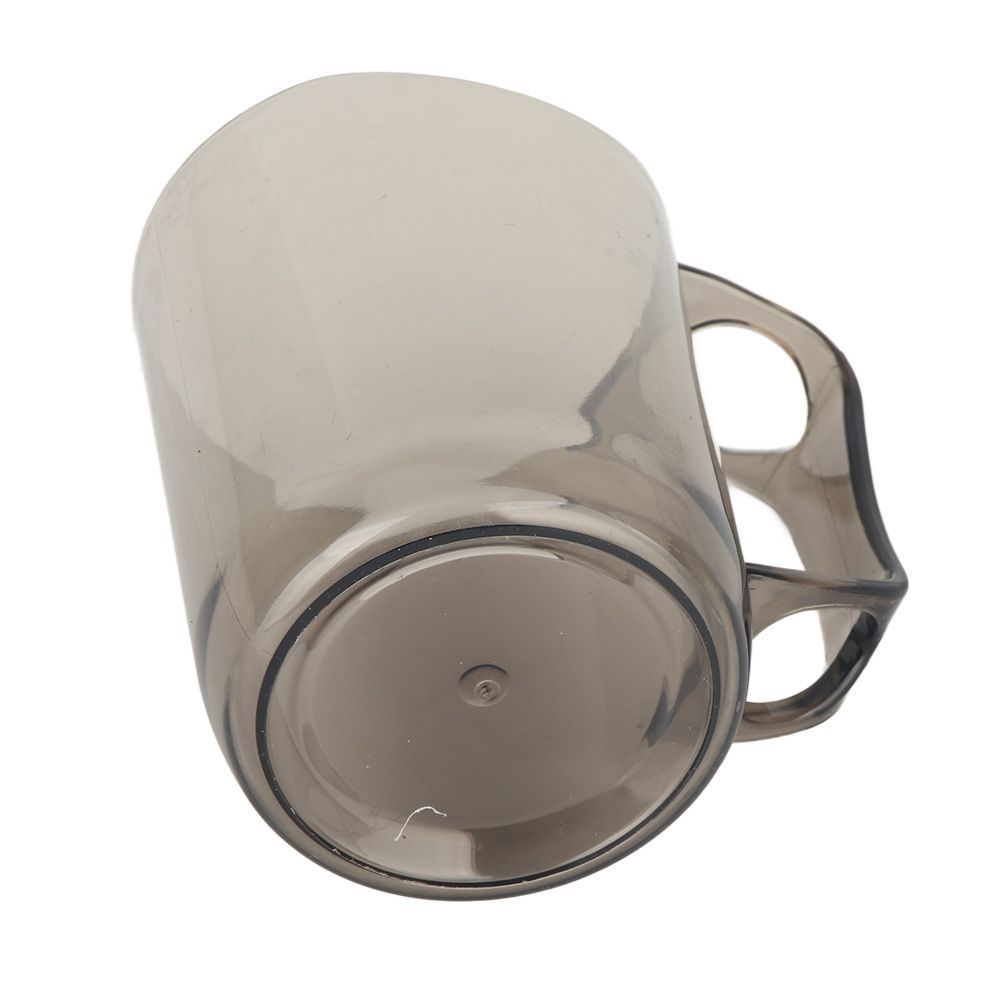 Toothbrush Holder Cup Transparent Multipurpose Lightweight Plastic Reusable Drinking Cups for Bathroom - Image 5