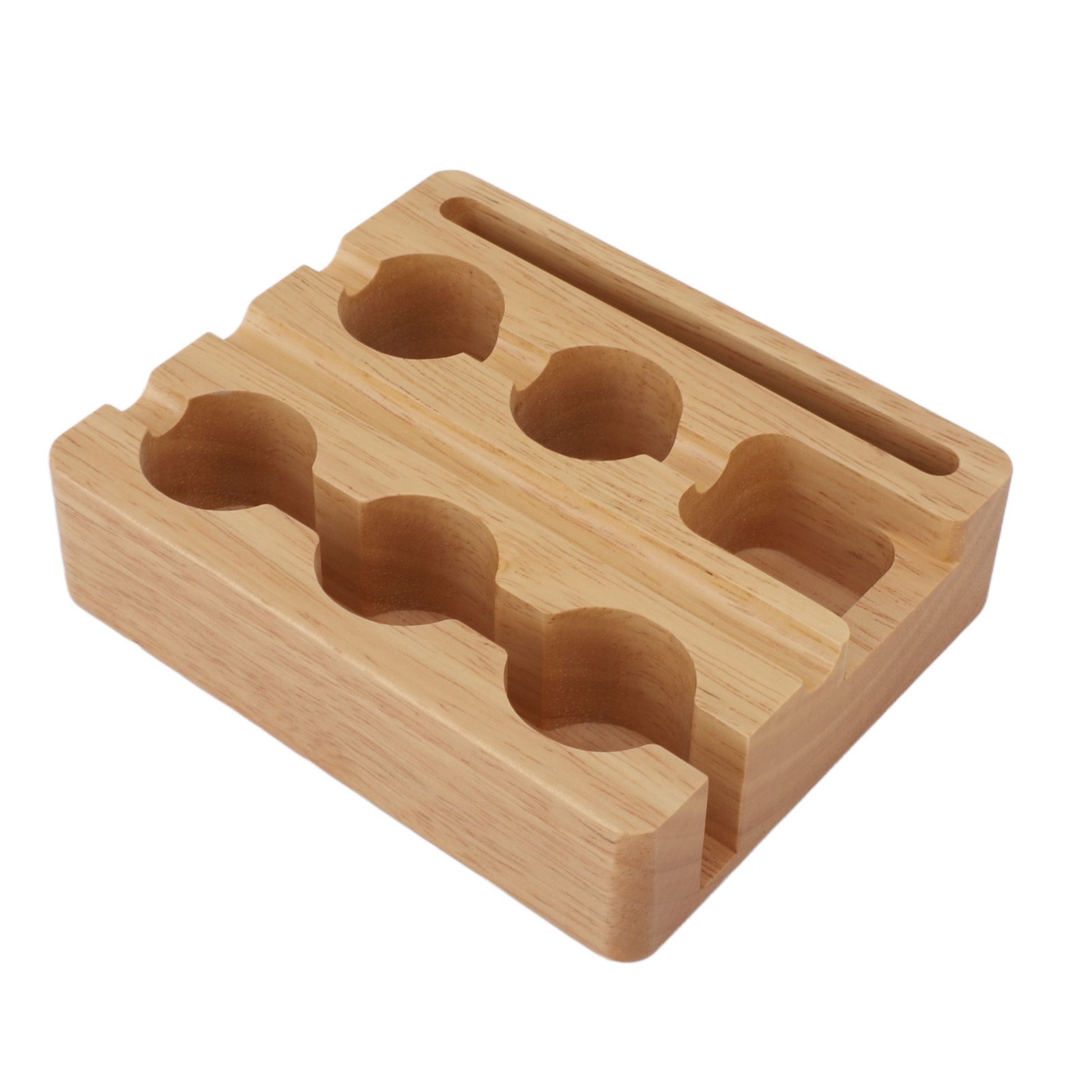 Reusable Coffee Capsule Refill Kit 60PCS 37mm Aluminum Foil Seals Lid with Wooden Holder Brush Spoon for Nespresso Original Coffee Pods - Image 2