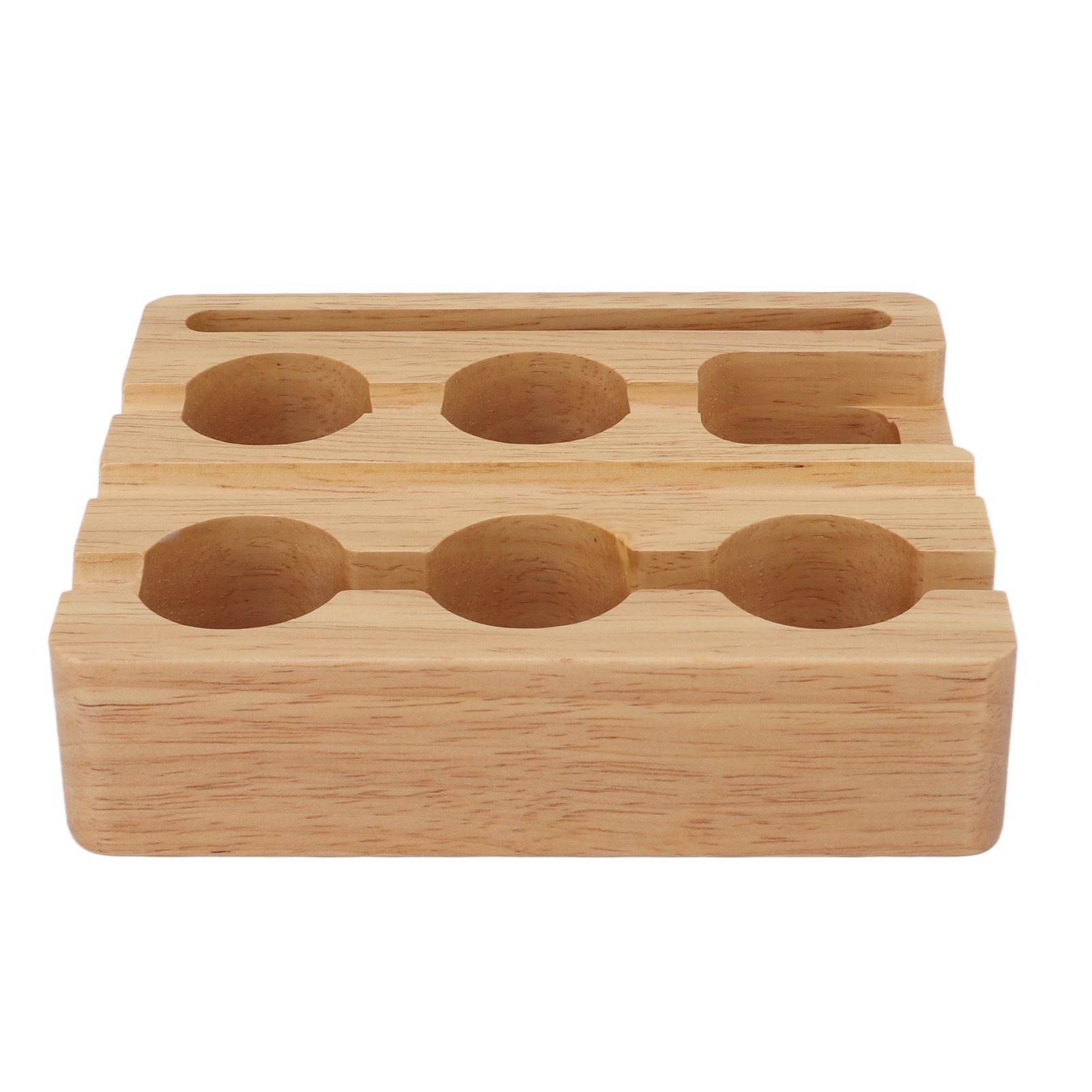Reusable Coffee Capsule Refill Kit 60PCS 37mm Aluminum Foil Seals Lid with Wooden Holder Brush Spoon for Nespresso Original Coffee Pods - Image 3