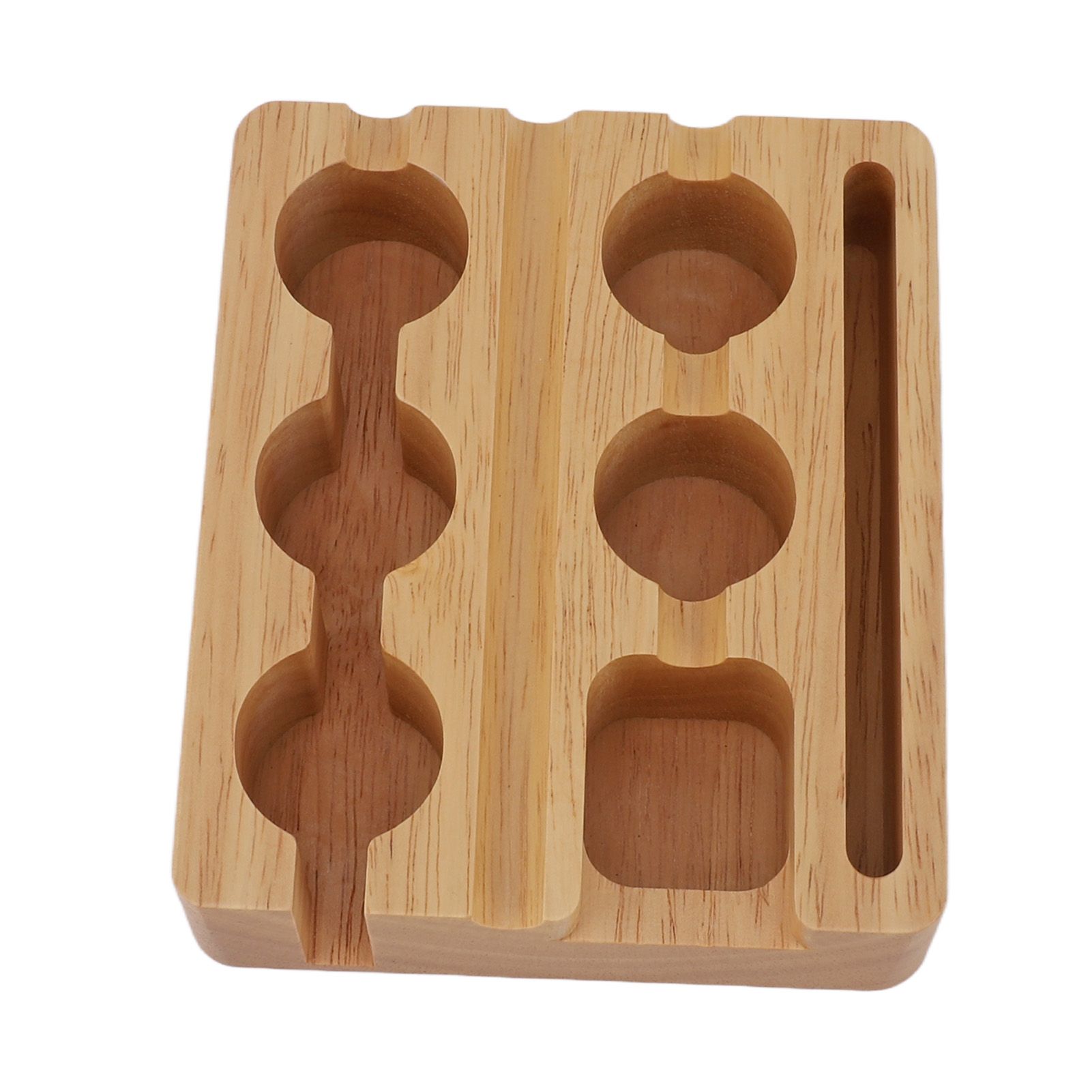 Reusable Coffee Capsule Refill Kit 60PCS 37mm Aluminum Foil Seals Lid with Wooden Holder Brush Spoon for Nespresso Original Coffee Pods - Image 6
